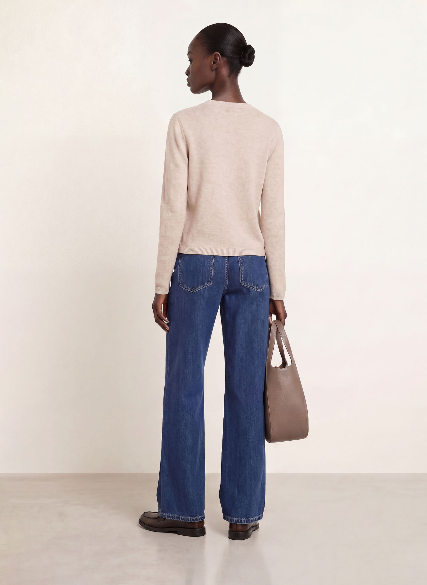 lilienfels Trøje med kashmir: BEIGE