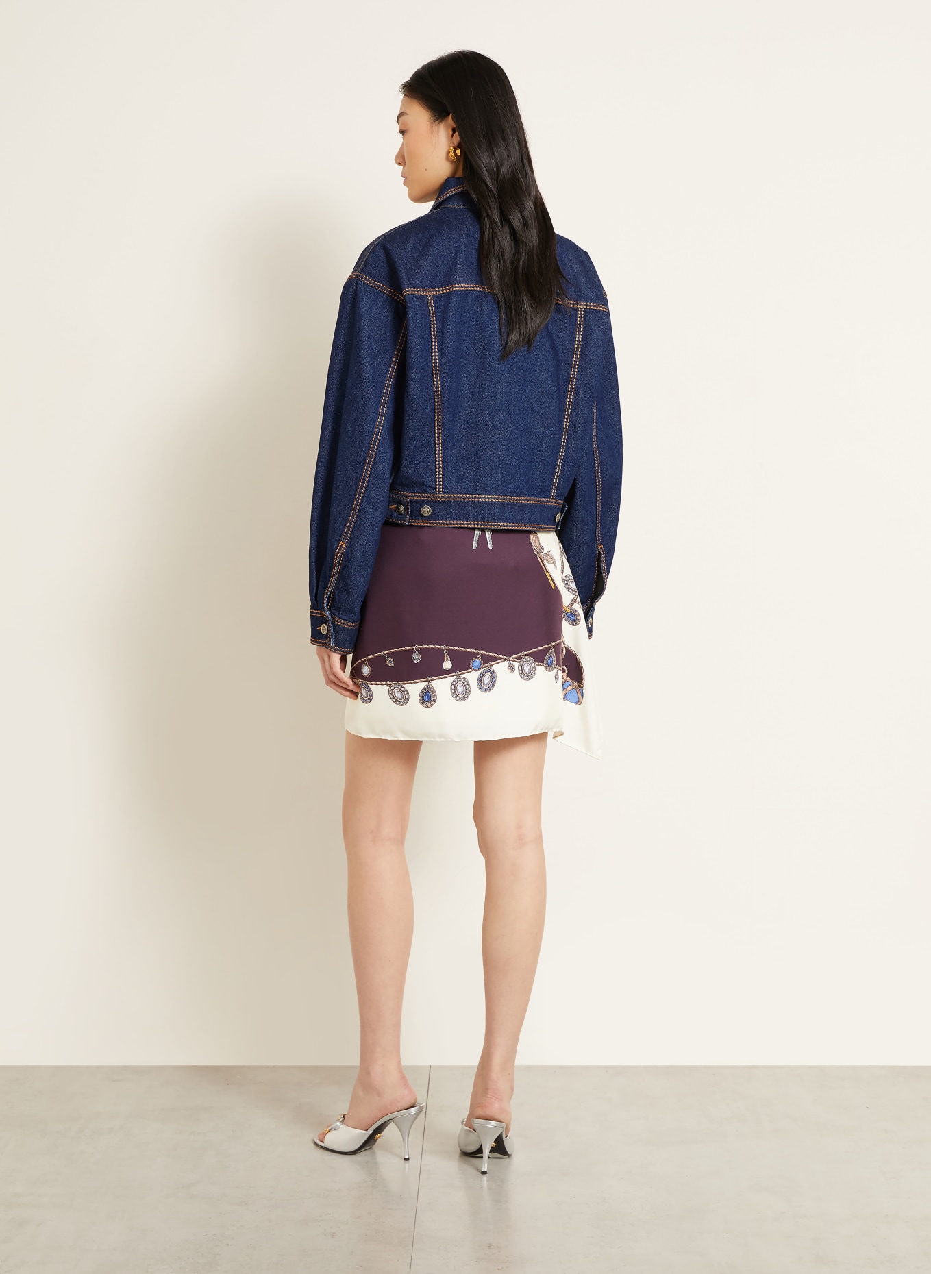VERSACE Džínová bunda: 1D870 Blue