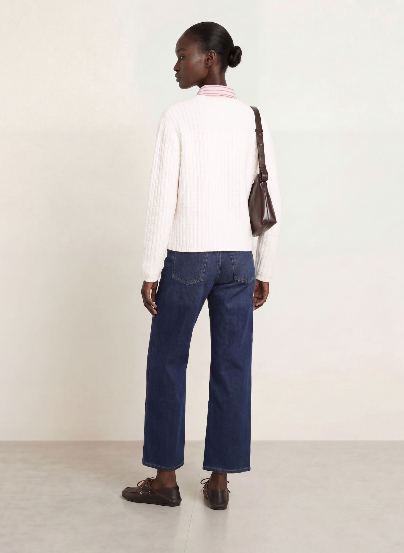 lilienfels Pullover mit Cashmere: WEISS