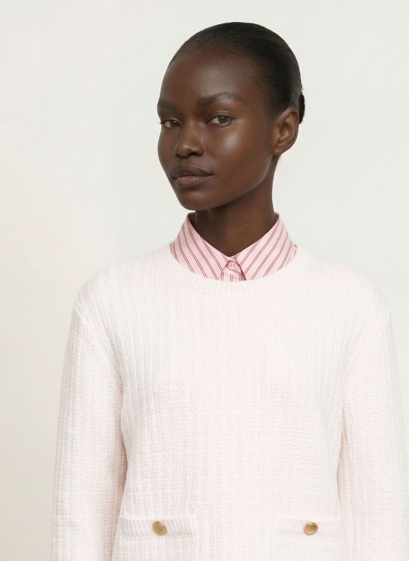 lilienfels Pullover mit Cashmere: WEISS