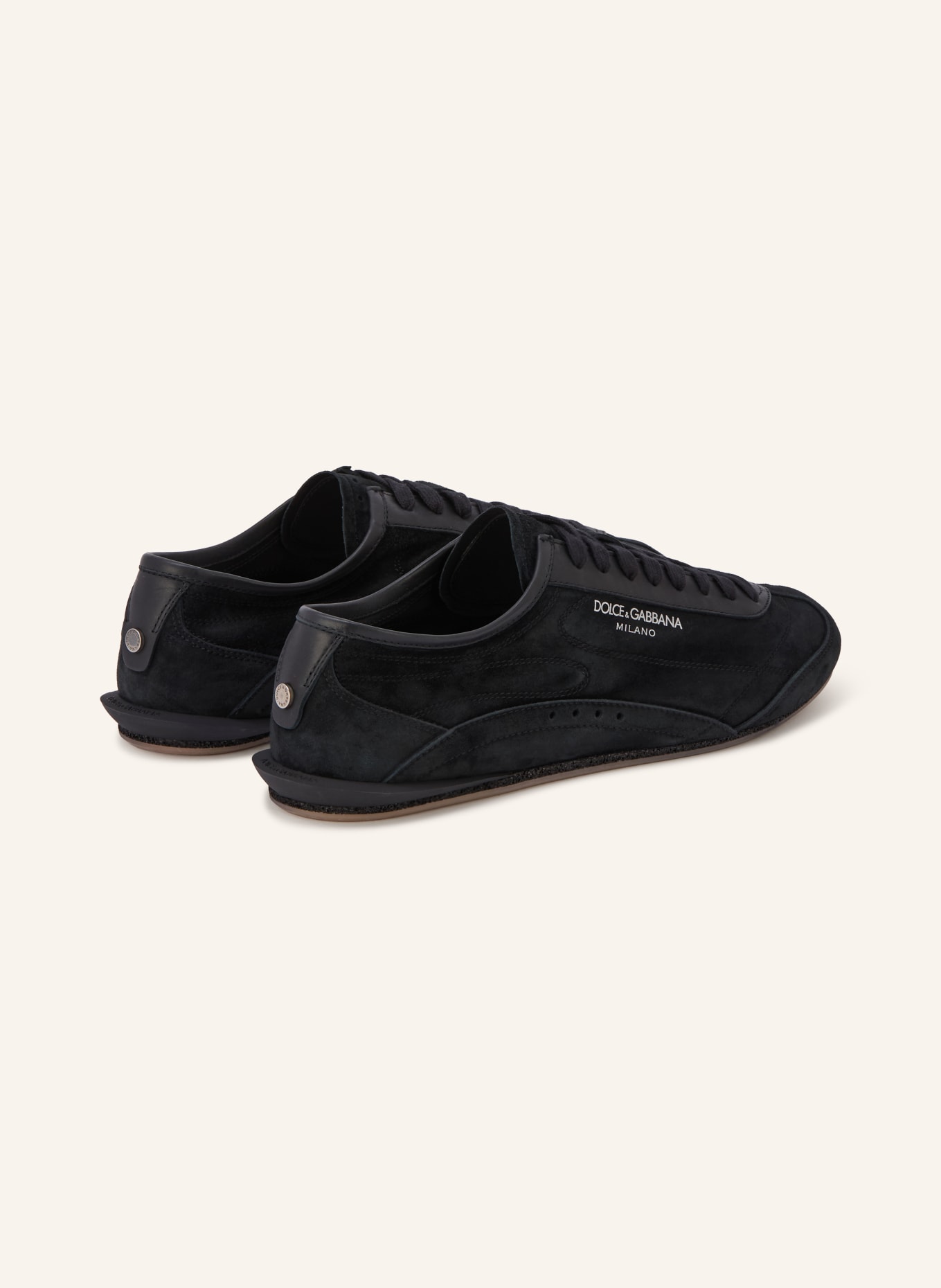 DOLCE & GABBANA GIMONDI PLUS Sneakers: BLACK