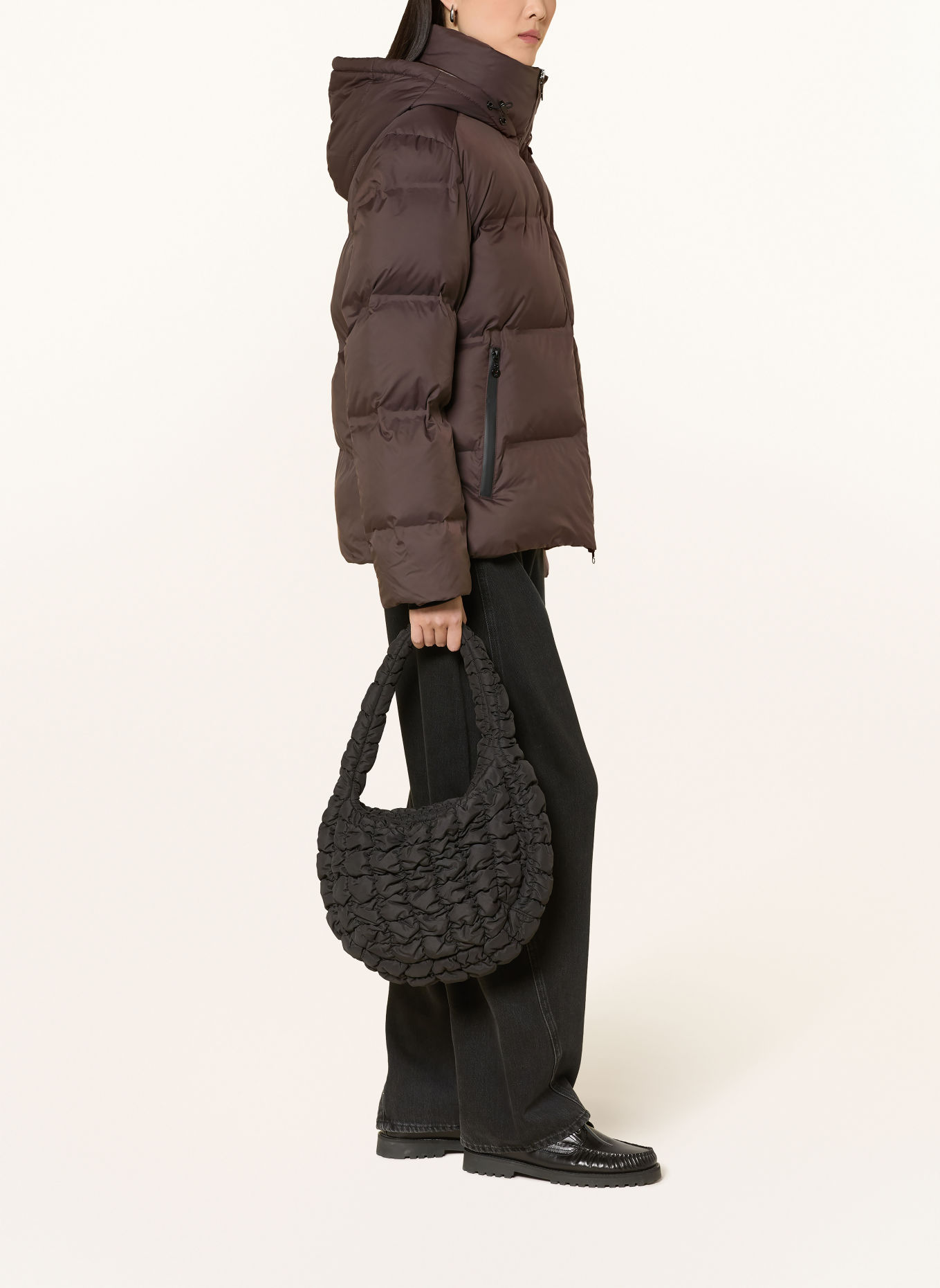 FRIEDA & FREDDIES Steppjacke HERO: DUNKELBRAUN