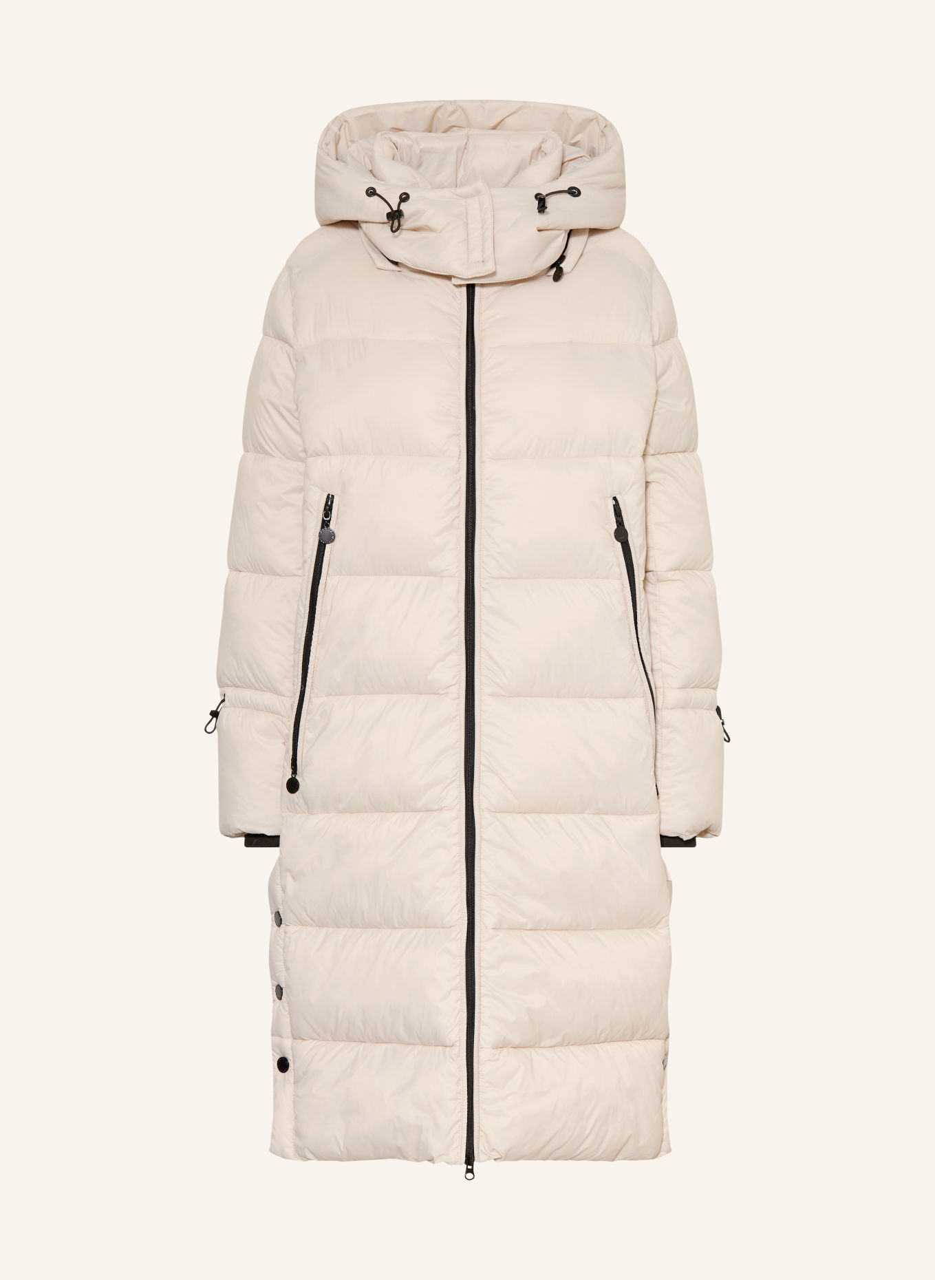 FRIEDA & FREDDIES Steppmantel DEANA mit abnehmbarer Kapuze: CREME