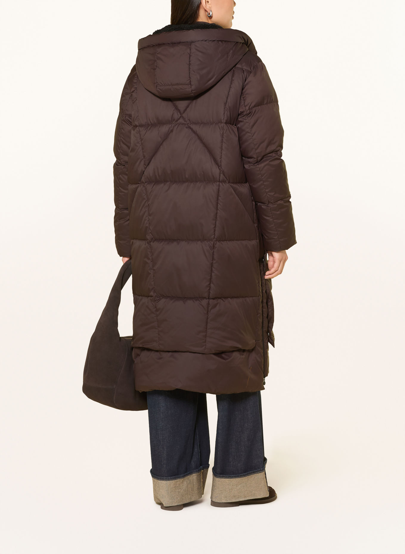 FRIEDA & FREDDIES Gewatteerde mantel STORM HERO 2: MARRON FONCÉ