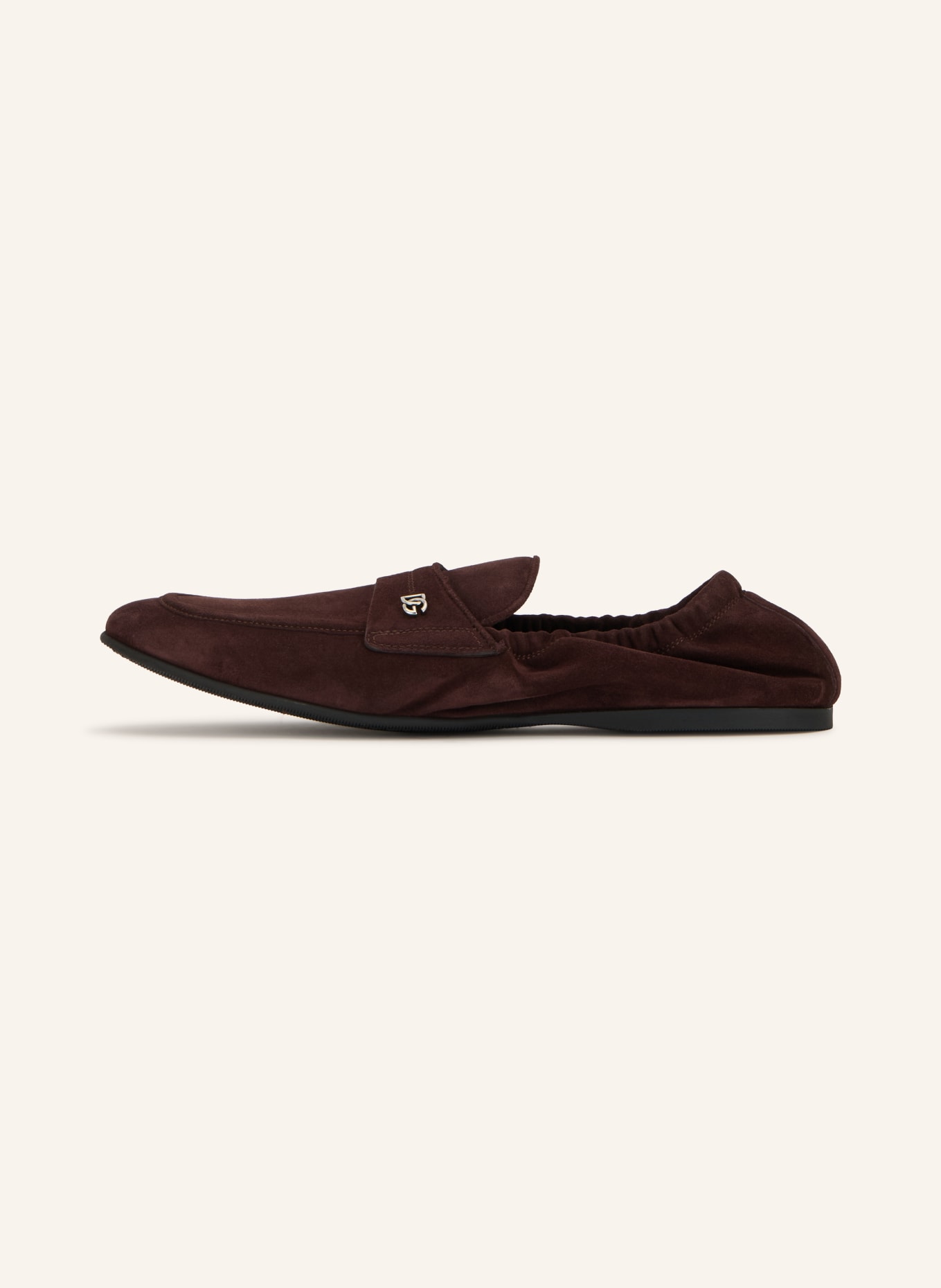 DOLCE & GABBANA Loafers: MARRON FONCÉ