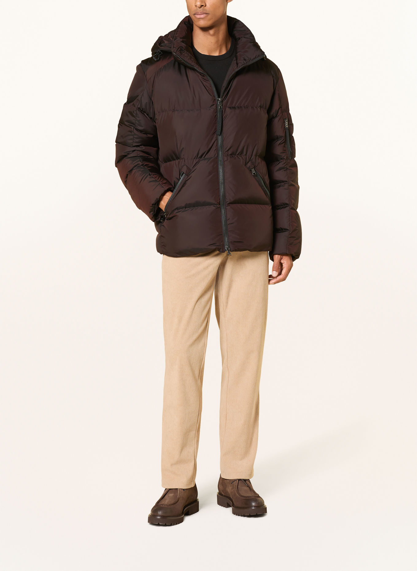 BOGNER Donsjas JAMY-D3: MARRON FONCÉ