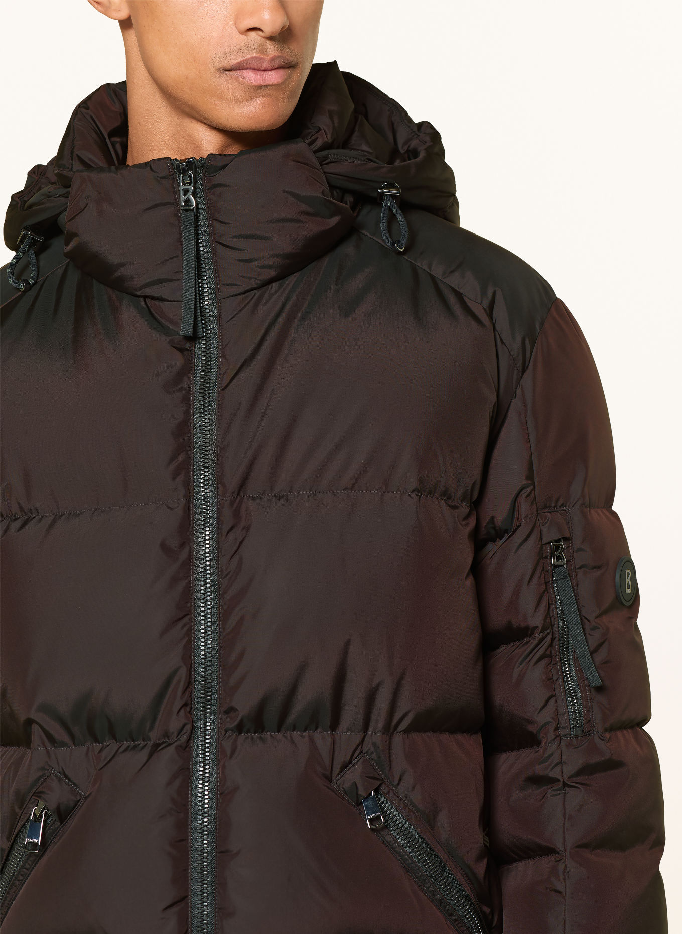 BOGNER Donsjas JAMY-D3: MARRON FONCÉ