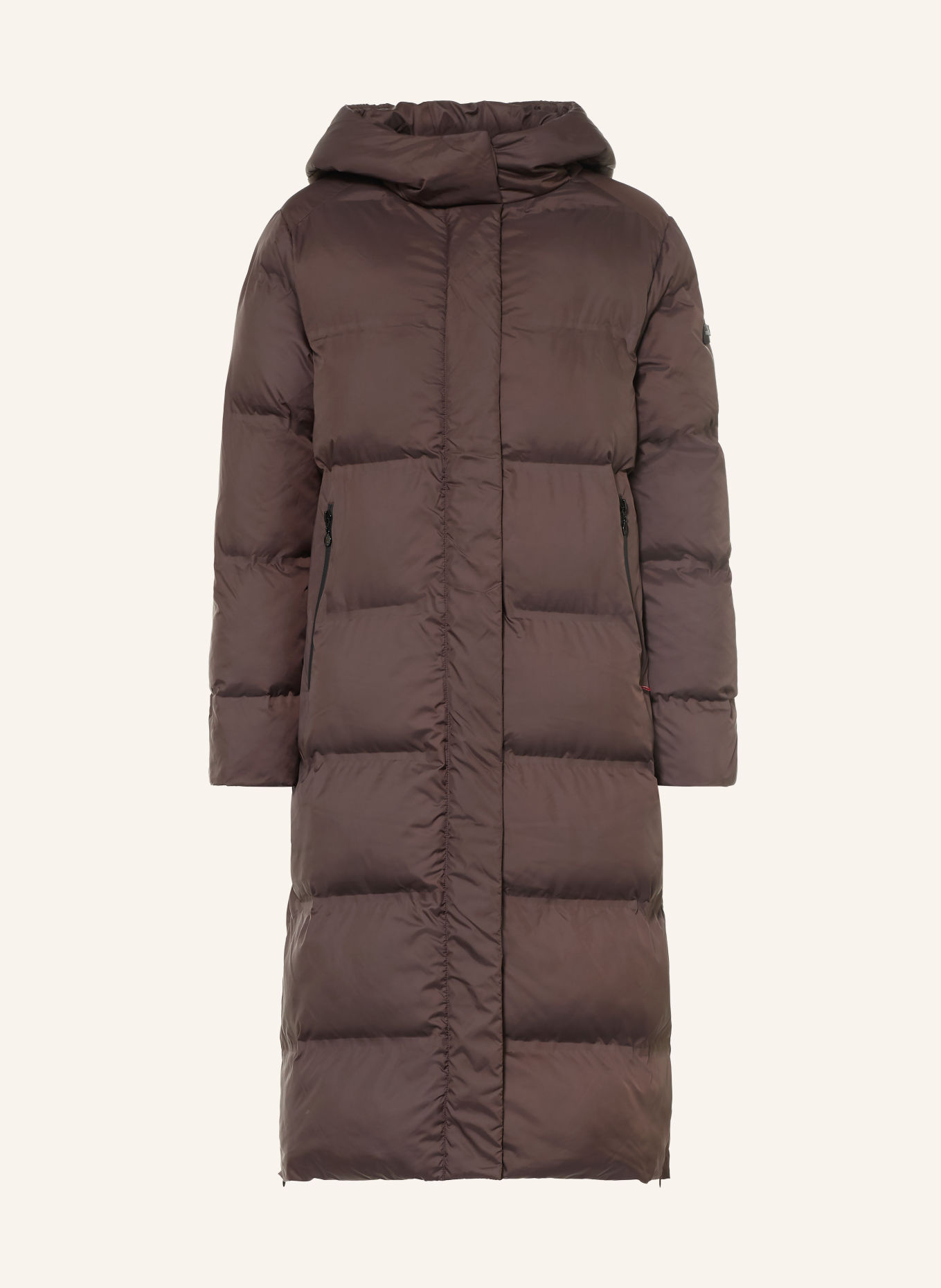FRIEDA & FREDDIES Gewatteerde mantel ALLESANDRA: MARRON FONCÉ