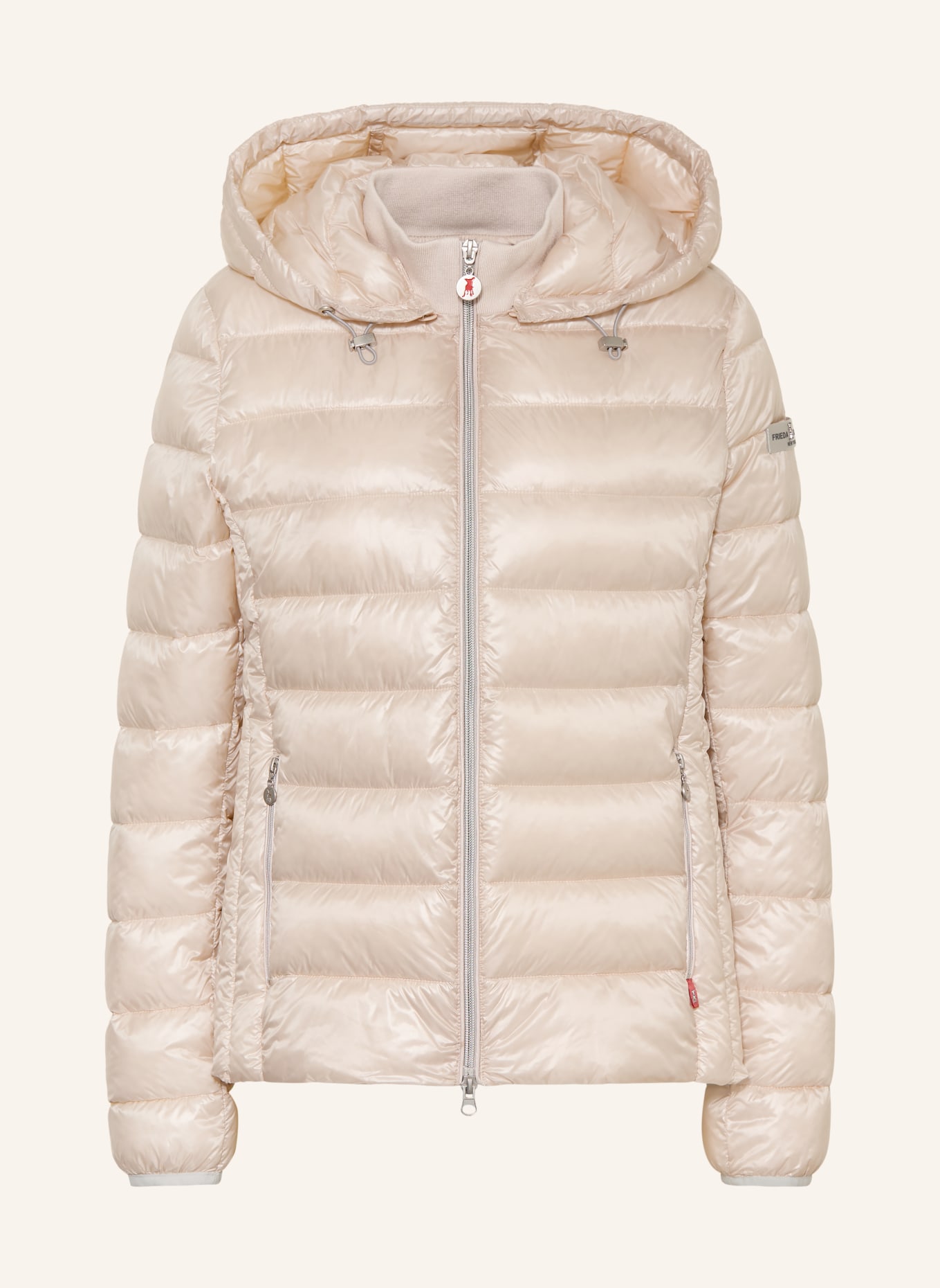 FRIEDA & FREDDIES Steppjacke WENDA mit abnehmbarer Kapuze: CREME