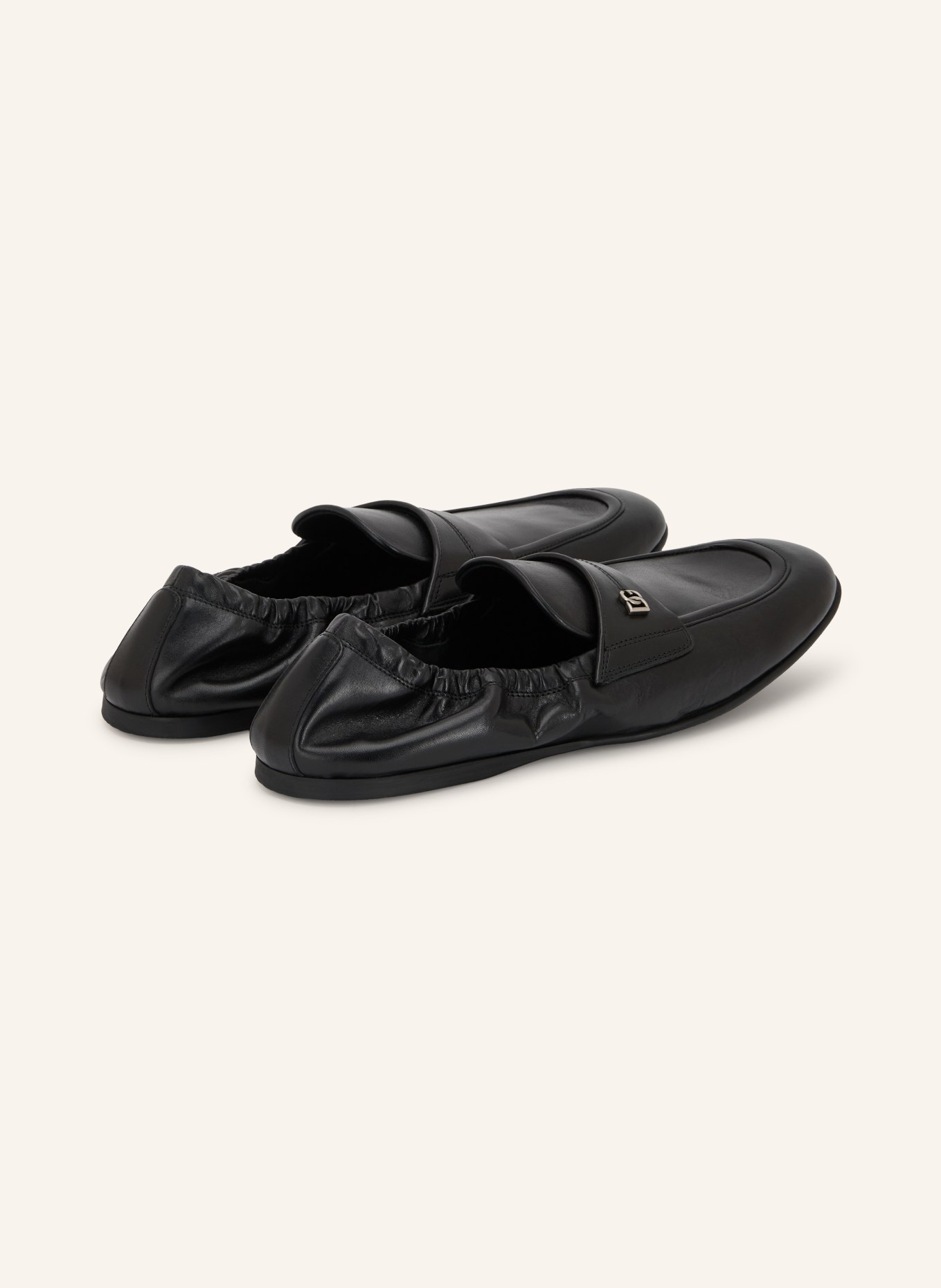 DOLCE & GABBANA Loafers: ZWART