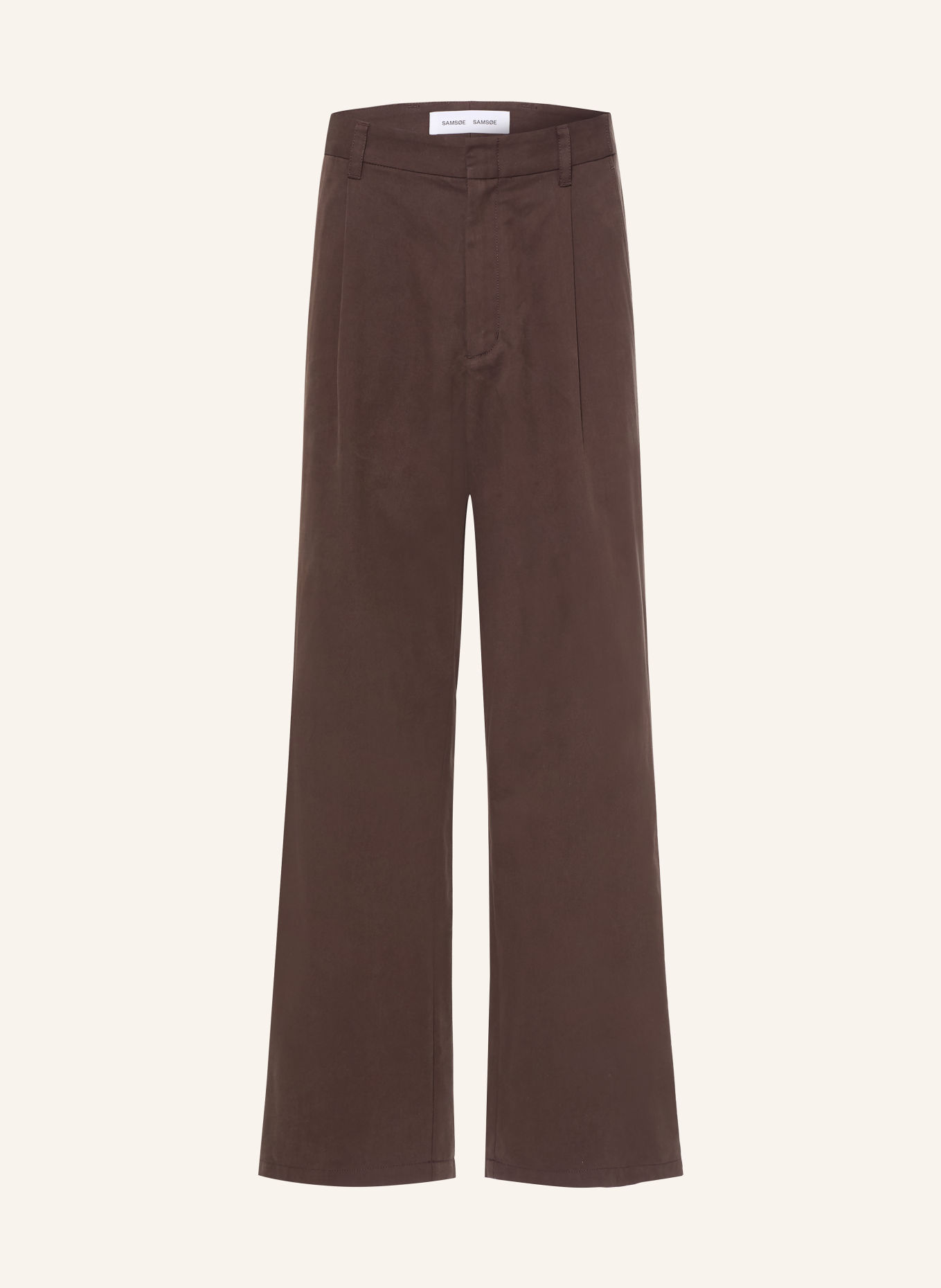 SAMSØE SAMSØE Broek SAVALENTIN Loose Fit: BRUIN