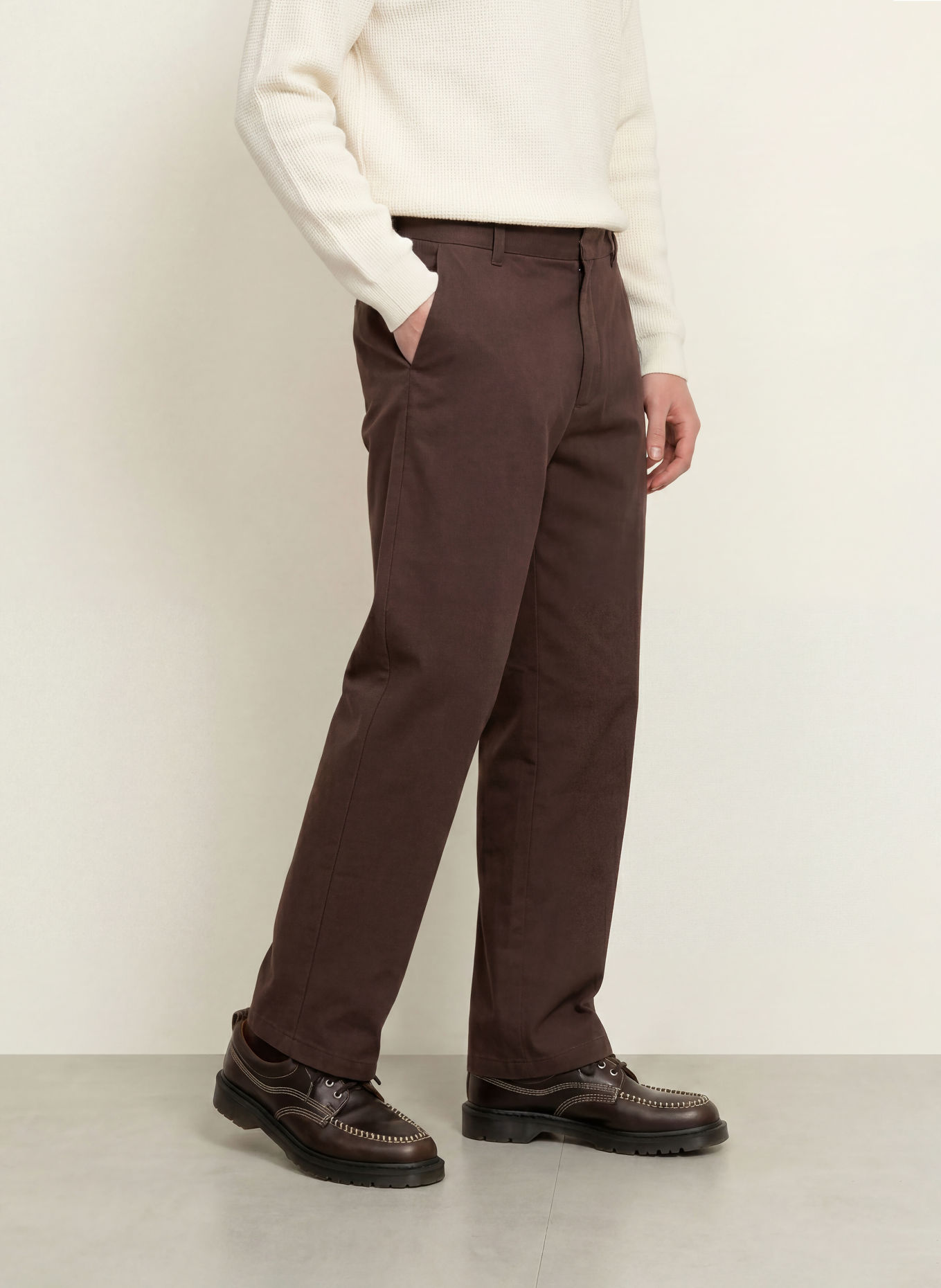 SAMSØE SAMSØE Broek SAVALENTIN Loose Fit: BRUIN