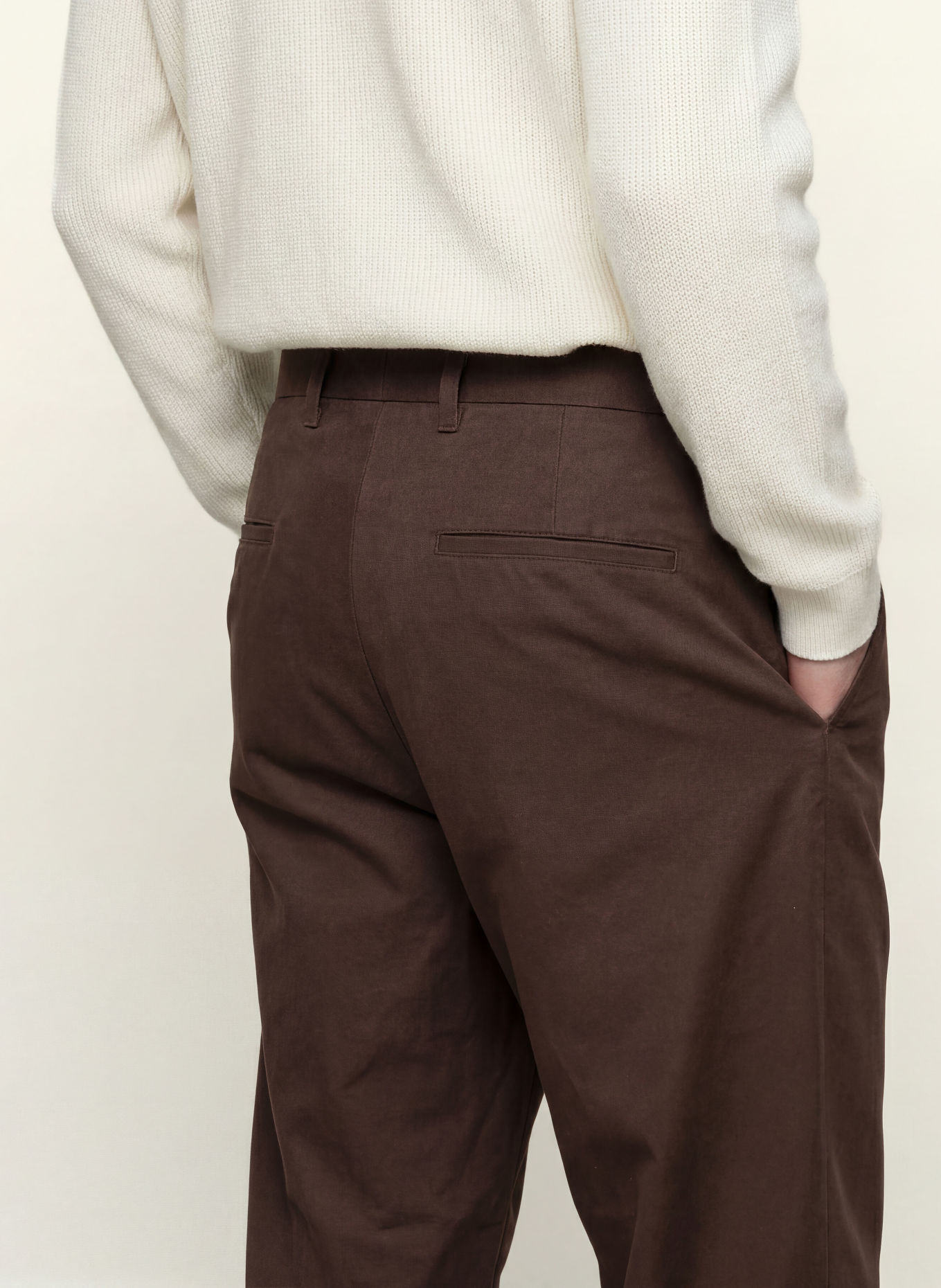 SAMSØE SAMSØE Broek SAVALENTIN Loose Fit: BRUIN