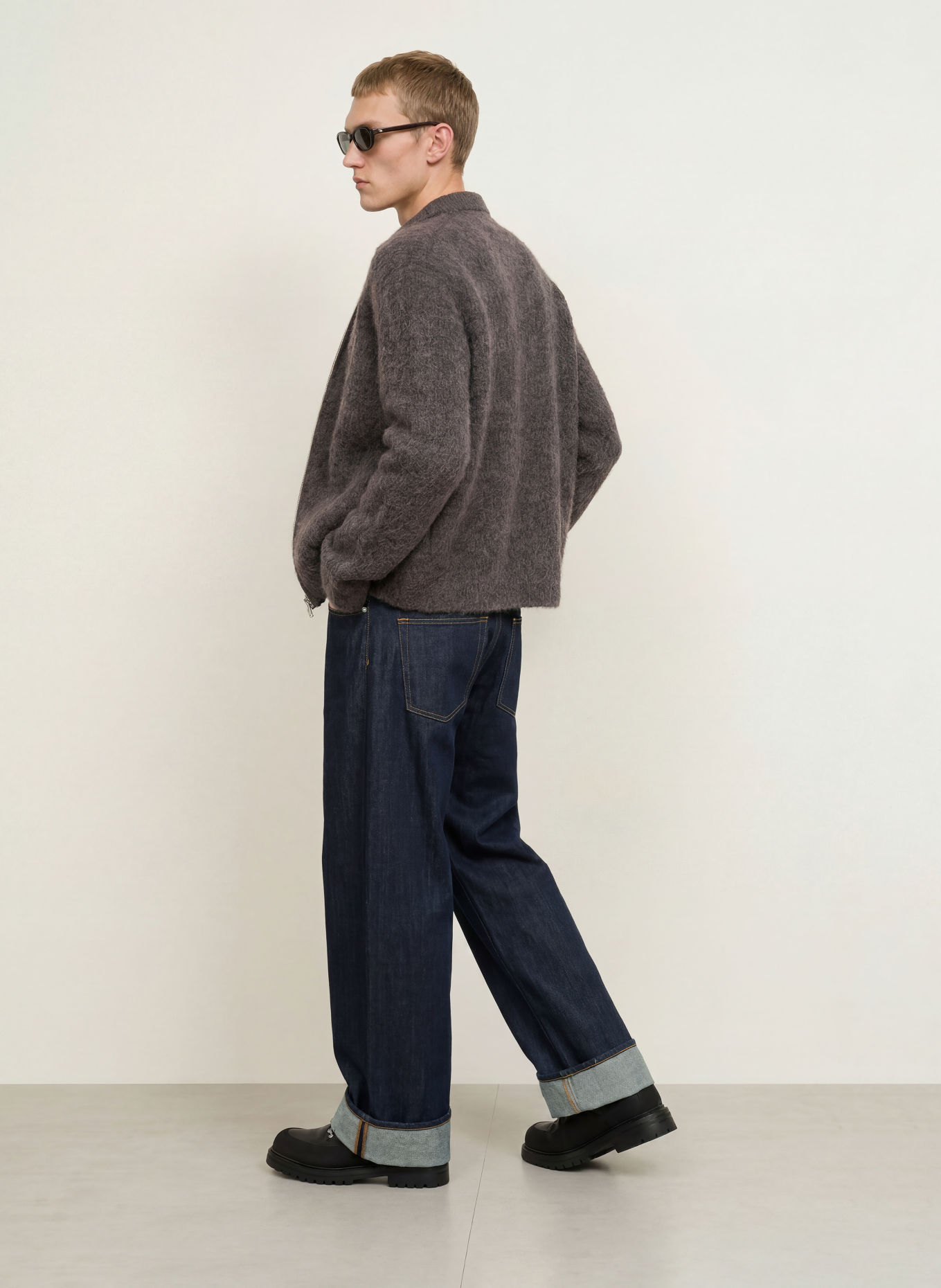 SAMSØE  SAMSØE SATIMOTHY Loose-Fit Jeans: CLR002815 Ink