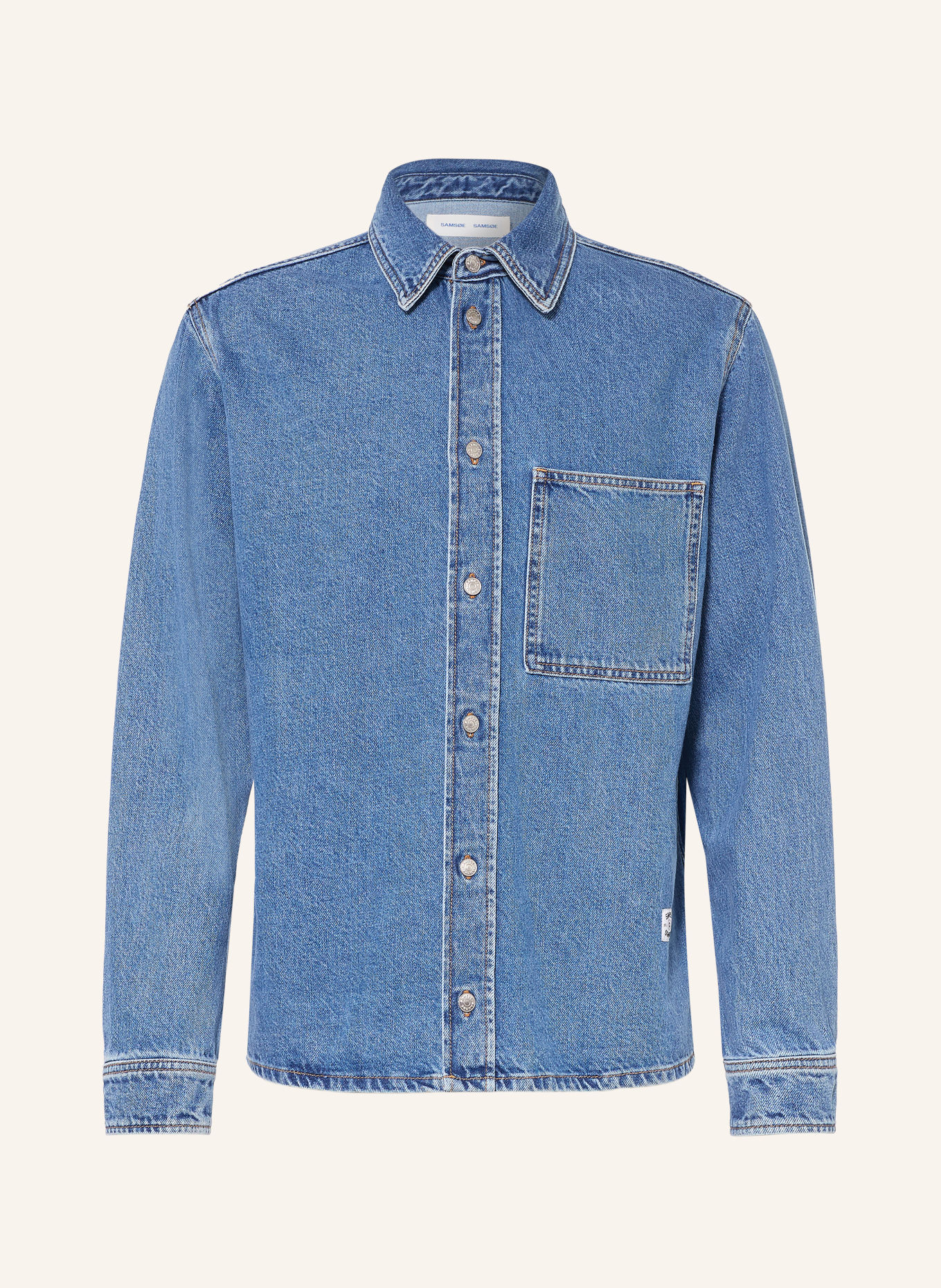SAMSØE SAMSØE Surveste en jean SADAMON: CLR002819 Retro wash