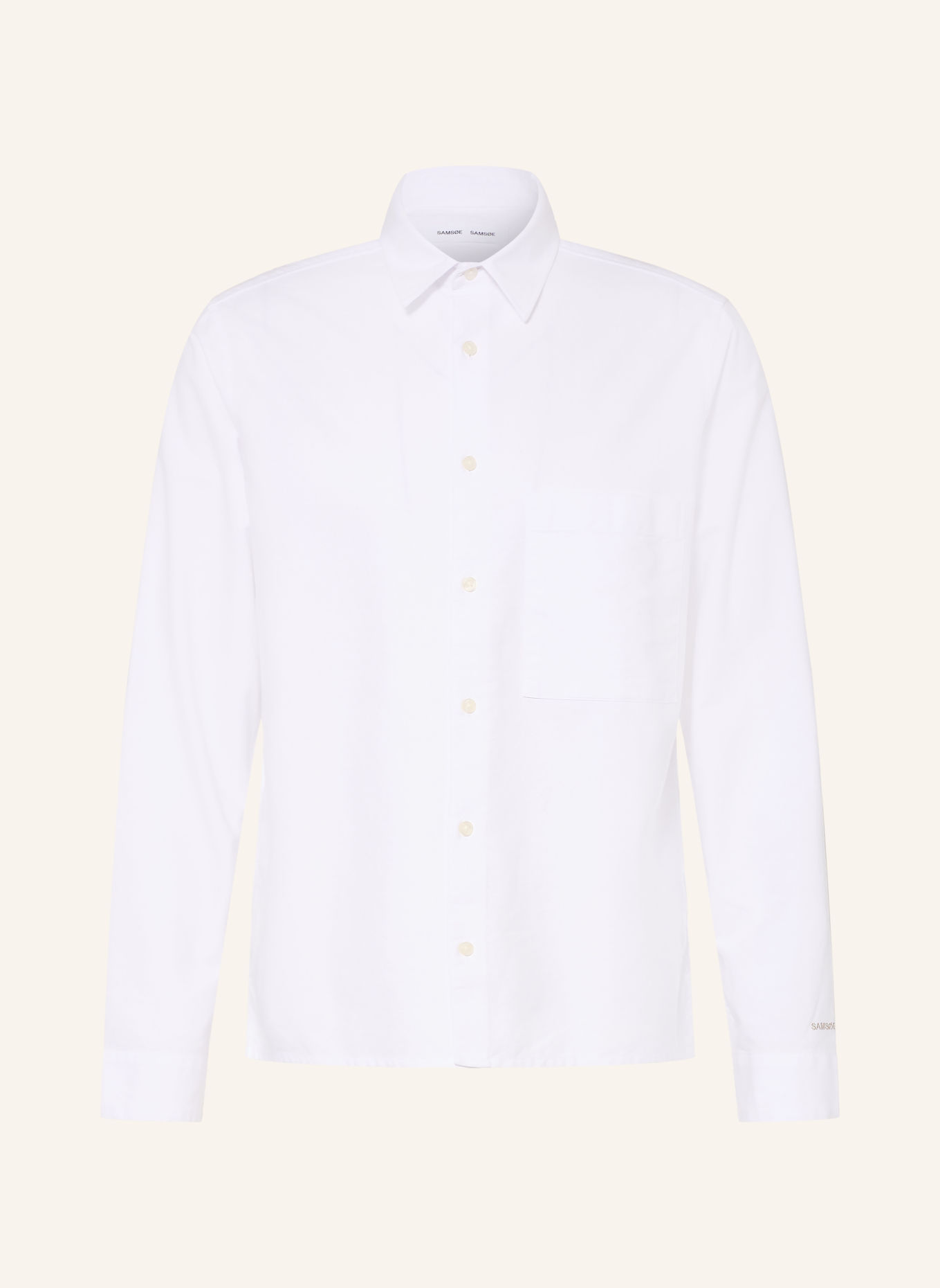 SAMSØE SAMSØE Hemd SARYAN Comfort Fit: WEISS
