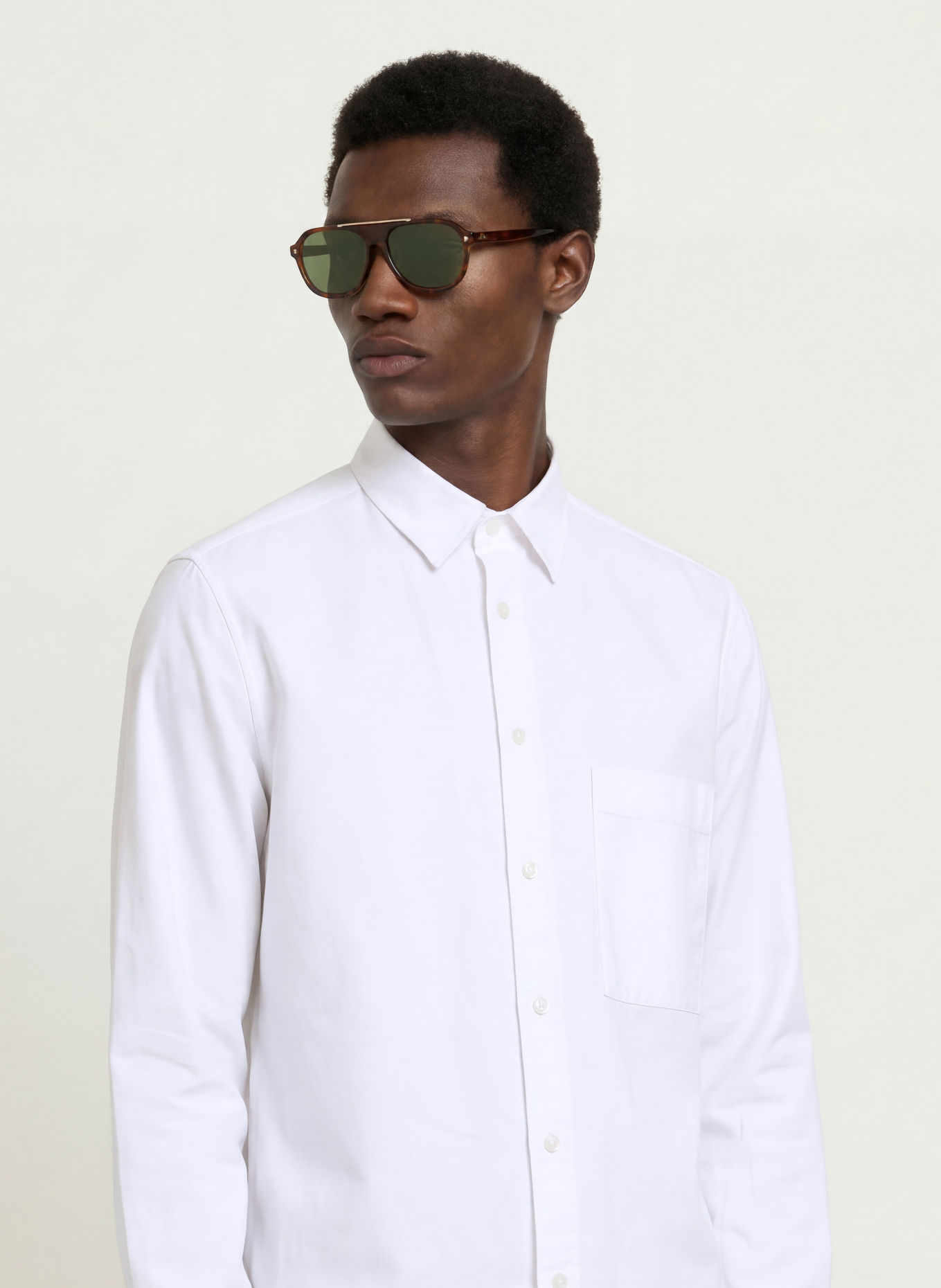 SAMSØE SAMSØE Hemd SARYAN Comfort Fit: WEISS