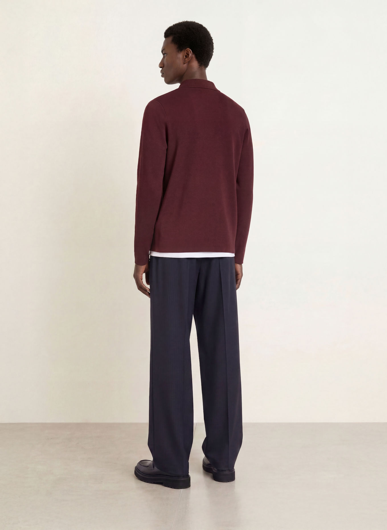 SAMSØE SAMSØE Hose VALENTIN Loose Fit: DUNKELBLAU