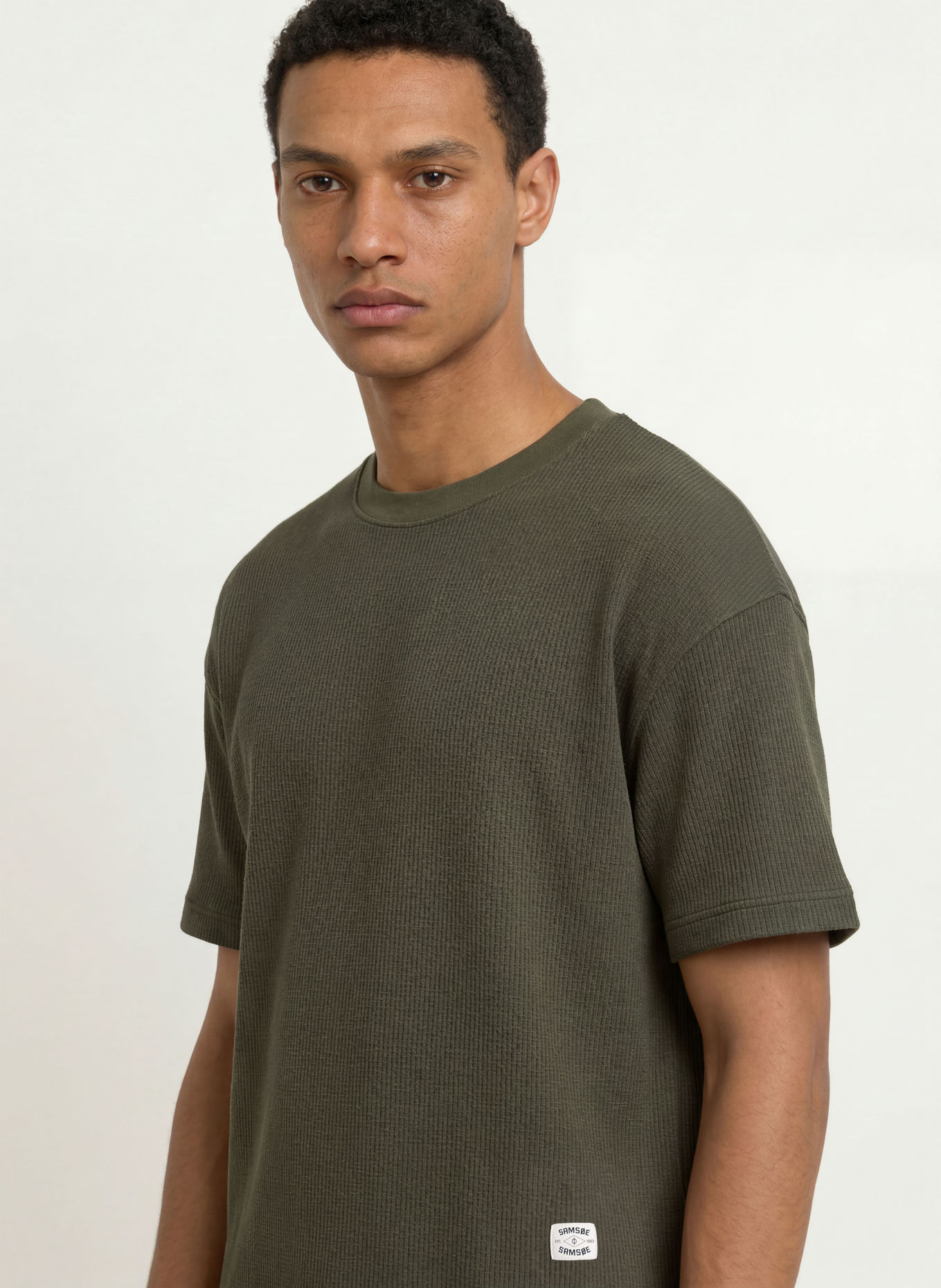 SAMSØE SAMSØE T-Shirt SAJASON: KHAKI