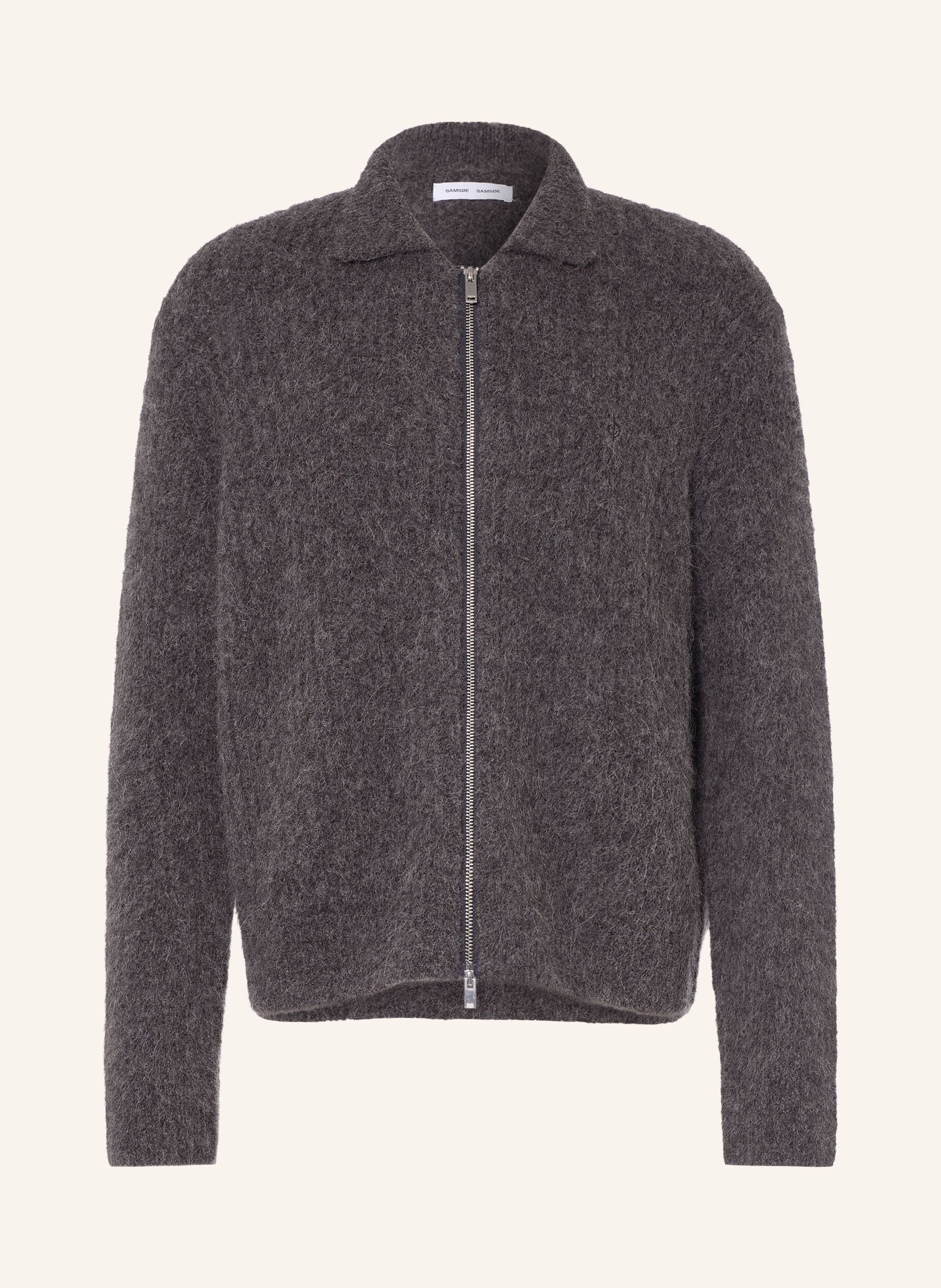 SAMSØE  SAMSØE SAJOB Cardigan: DARK GRAY