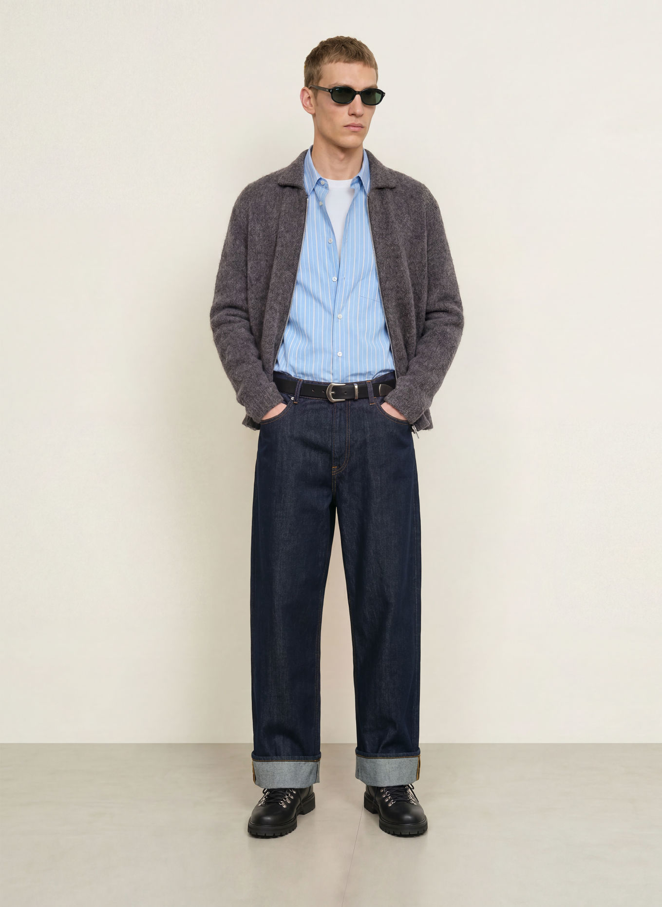 SAMSØE  SAMSØE SAJOB Cardigan: DARK GRAY
