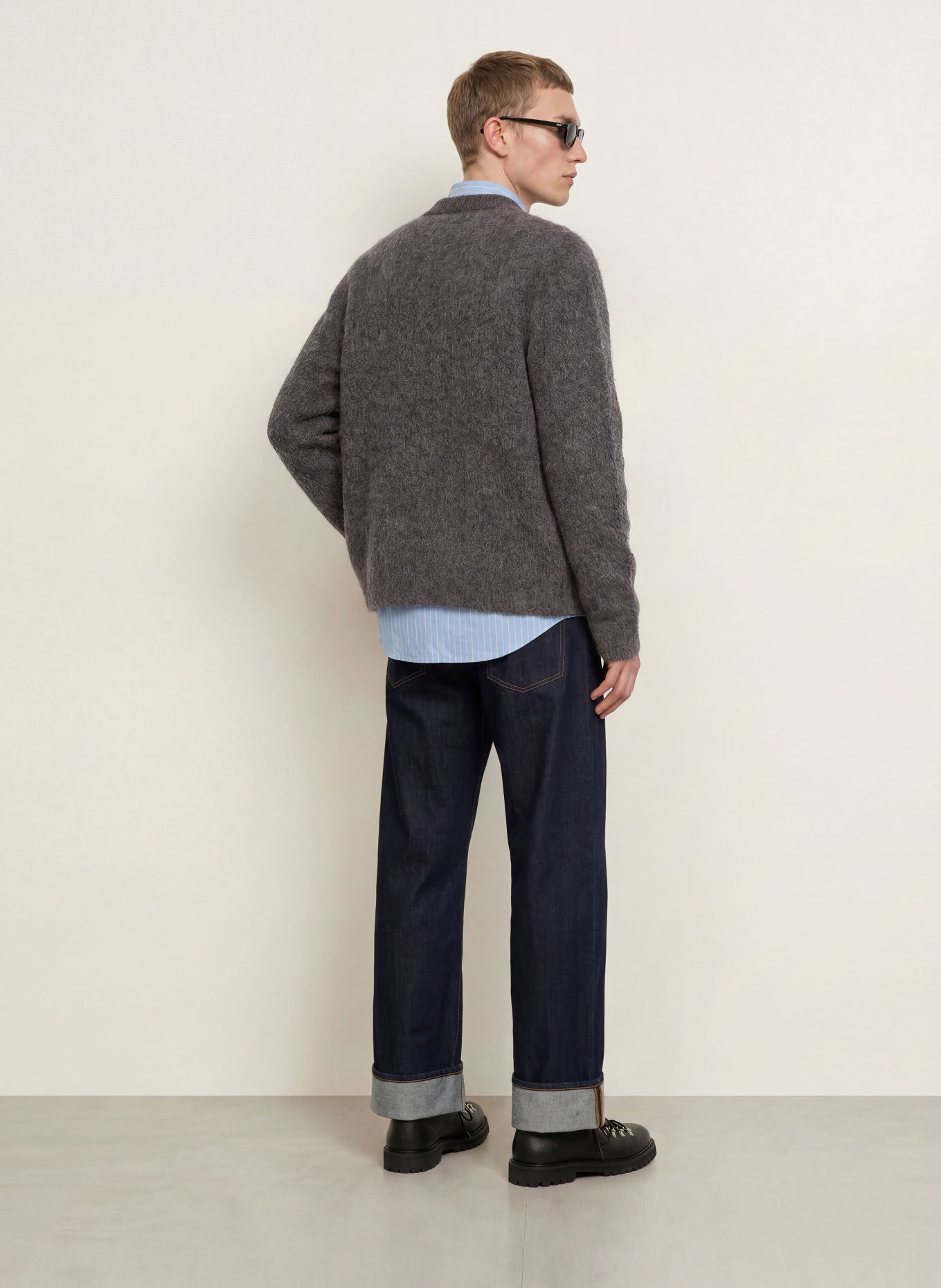 SAMSØE  SAMSØE SAJOB Cardigan: DARK GRAY