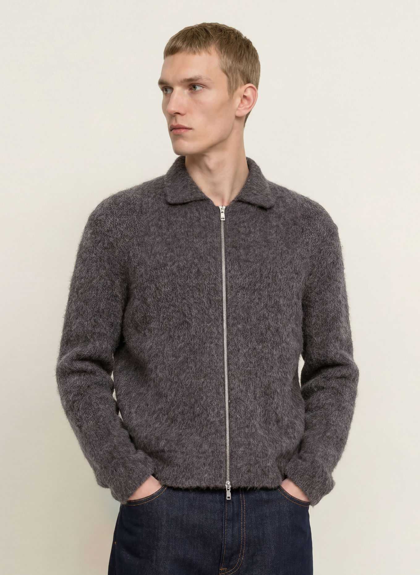 SAMSØE  SAMSØE SAJOB Cardigan: DARK GRAY