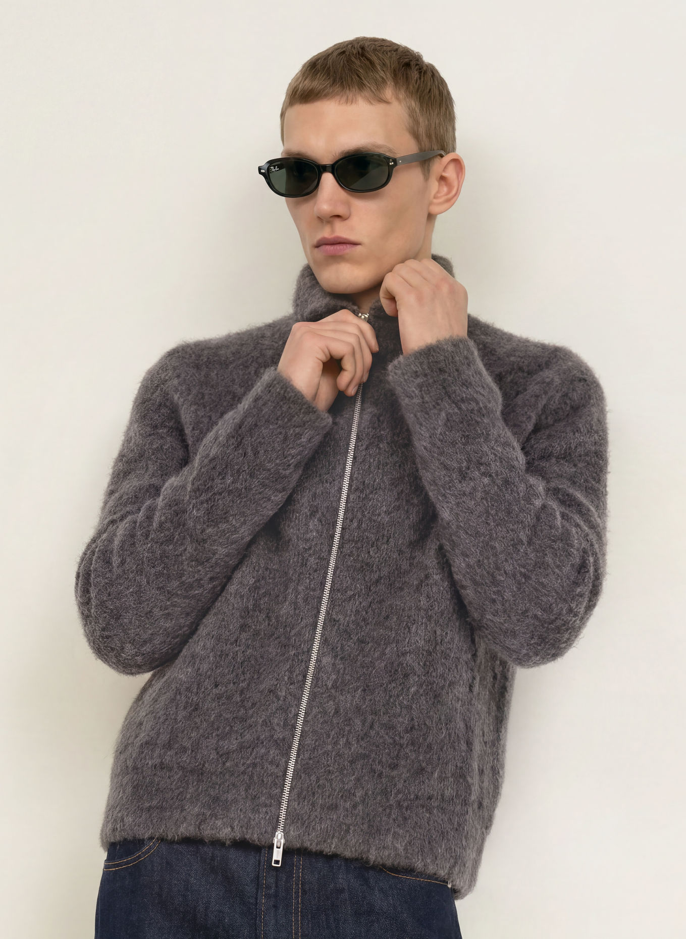 SAMSØE  SAMSØE SAJOB Cardigan: DARK GRAY