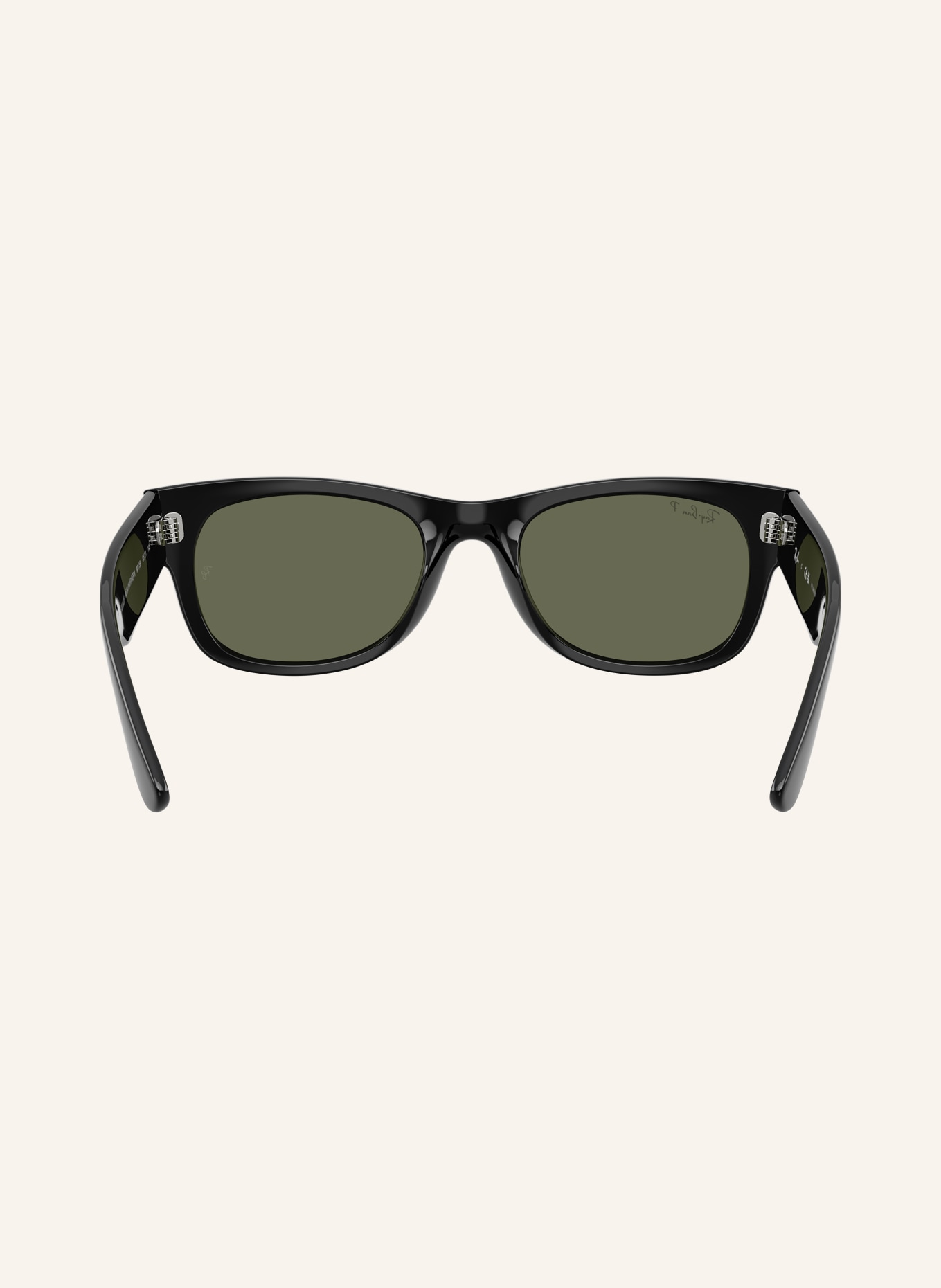 Ray-Ban Sunglasses RB0832S: BLACK/GREEN POLAR