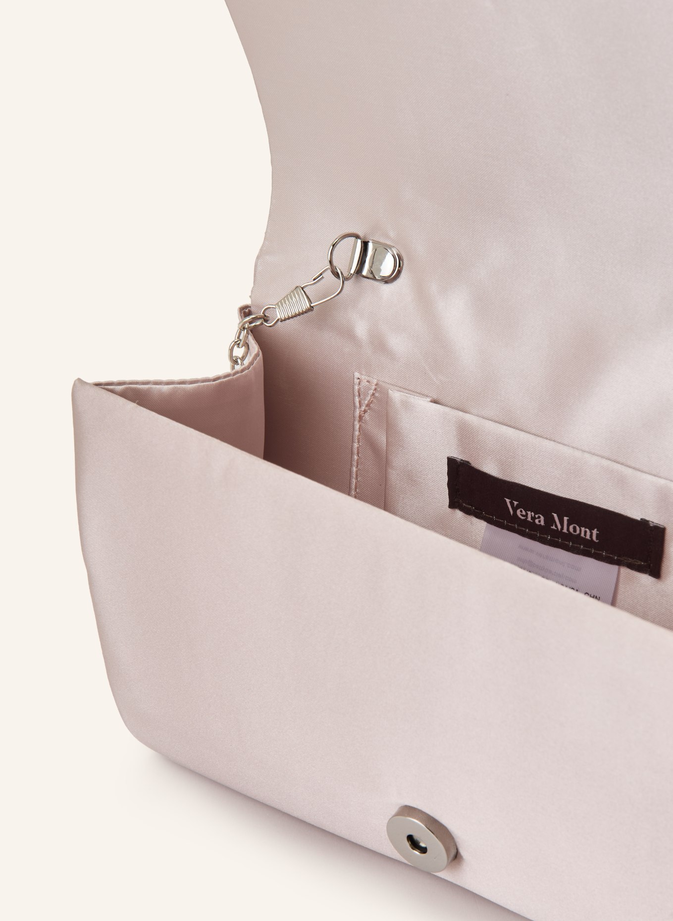 Vera Mont Clutch: CREAM