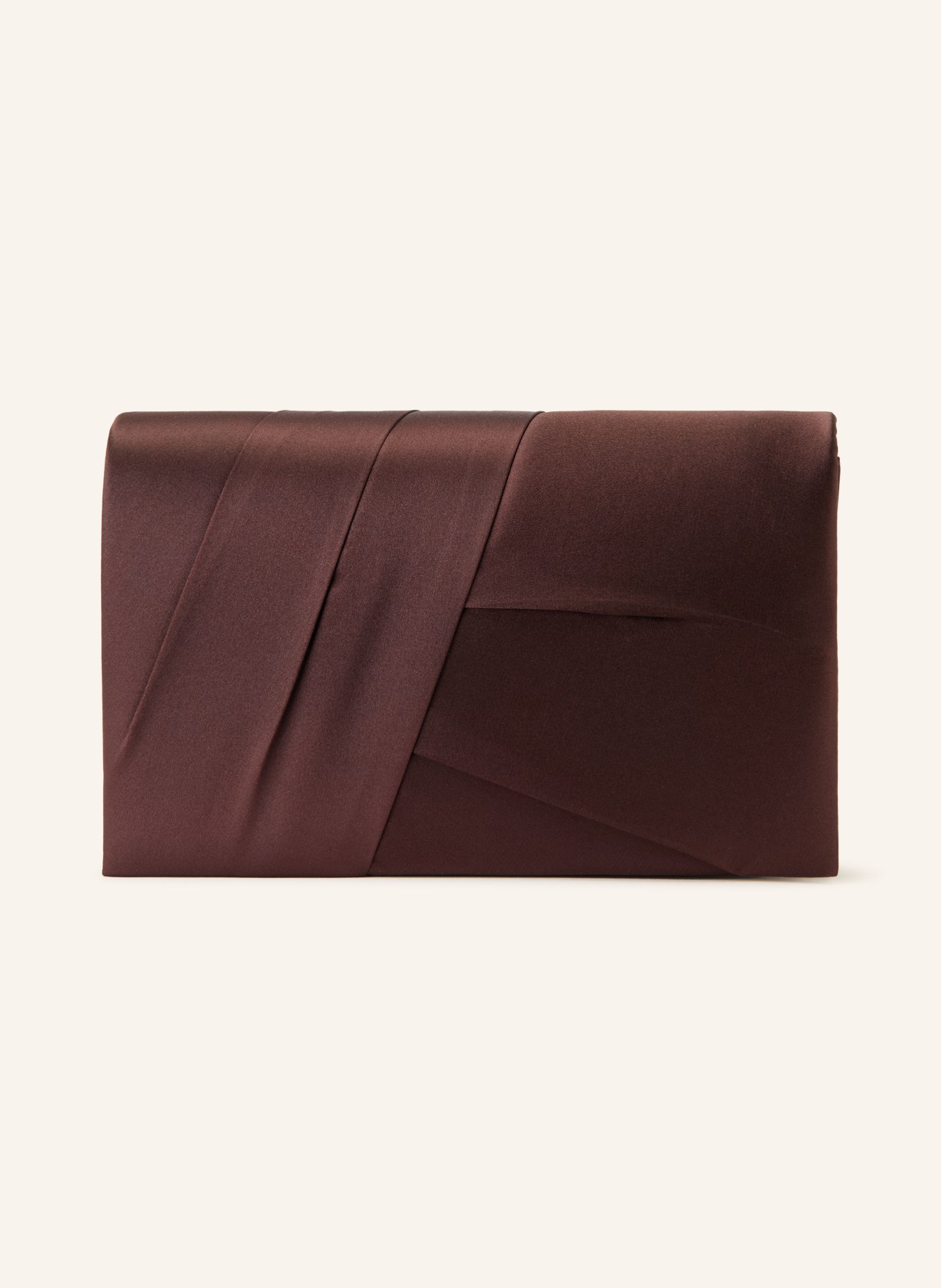 Vera Mont Clutch: DARK BROWN