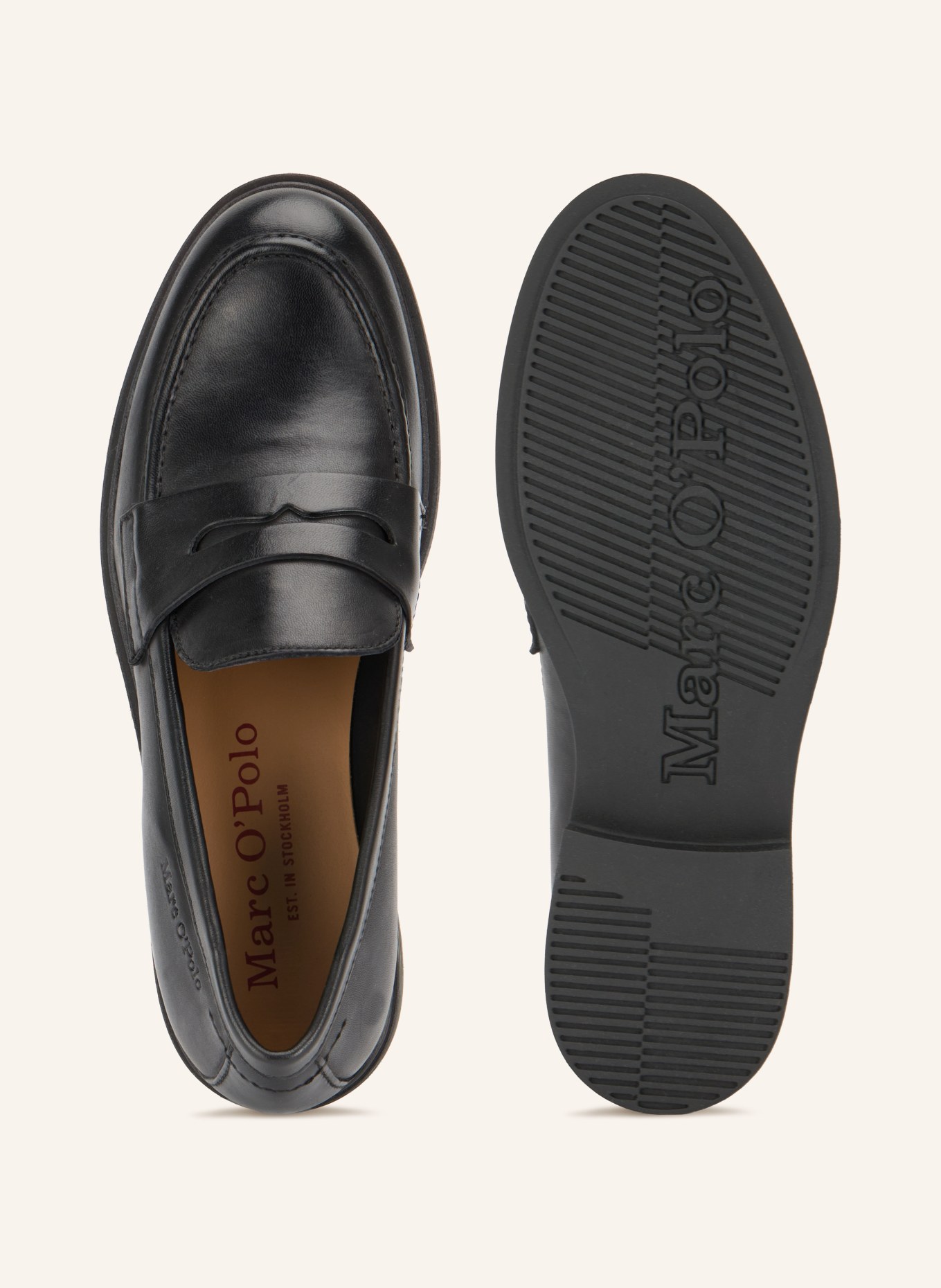Marc O'Polo Penny-loafer PAULA: SORT