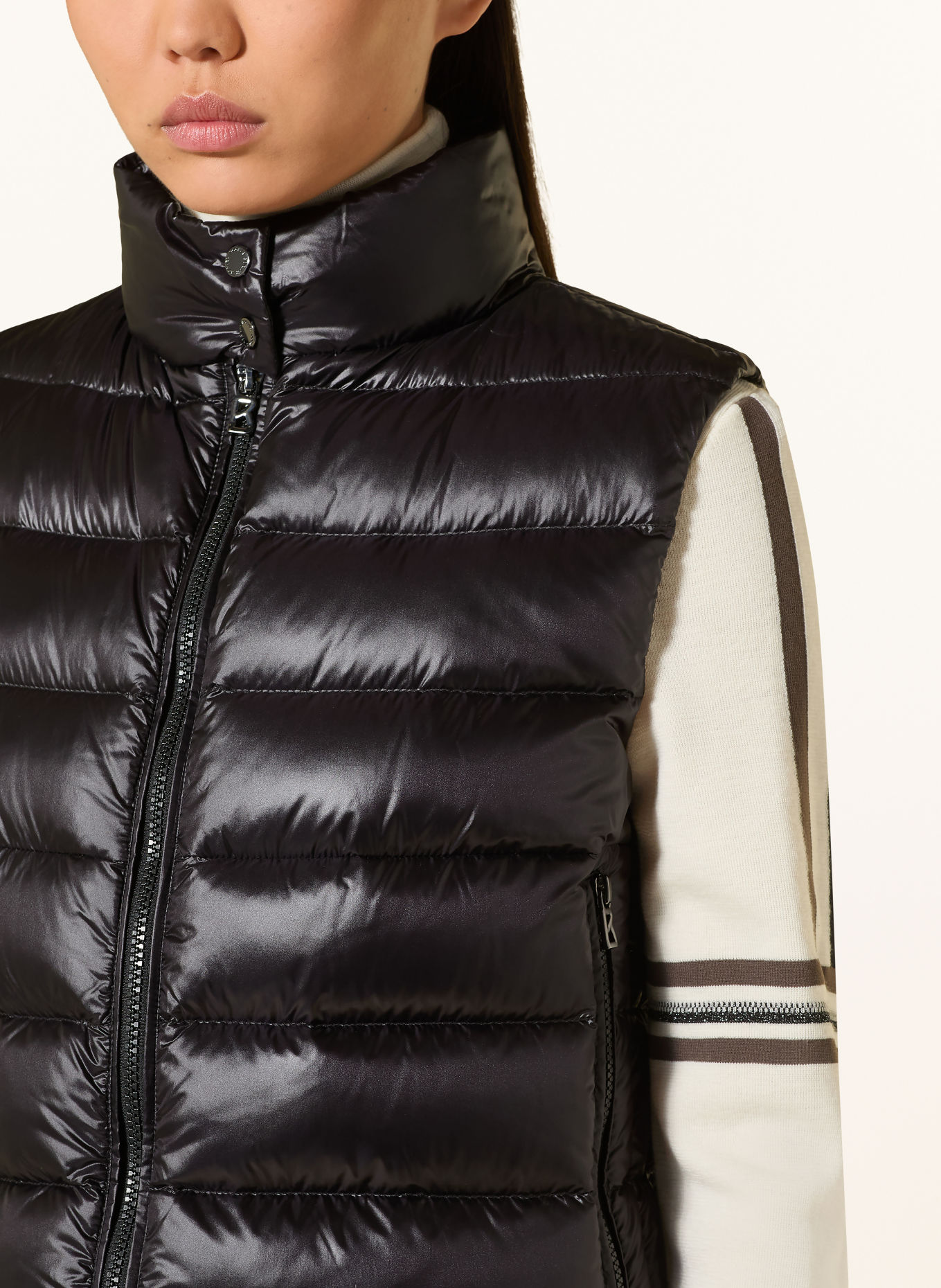 BOGNER MILLY-D Down vest: BLACK