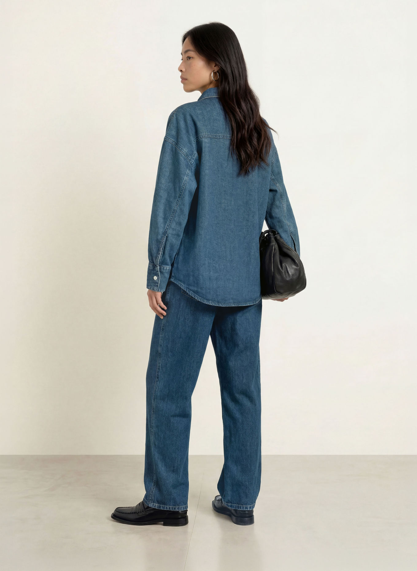 SELECTED Jeansbluse: BLAU