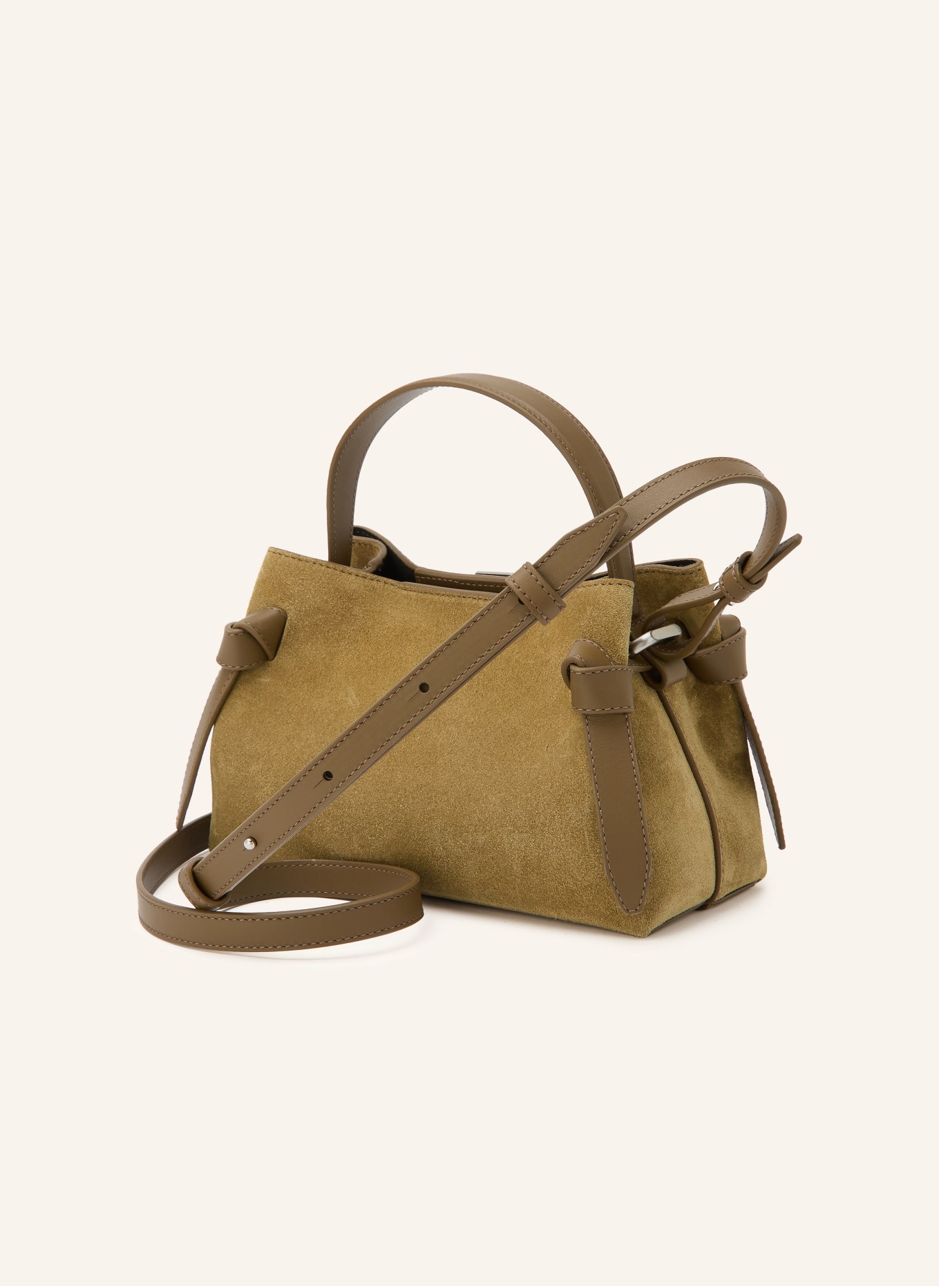 YUZEFI GYOZA MINI Shoulder Bag: OLIVE / KHAKI