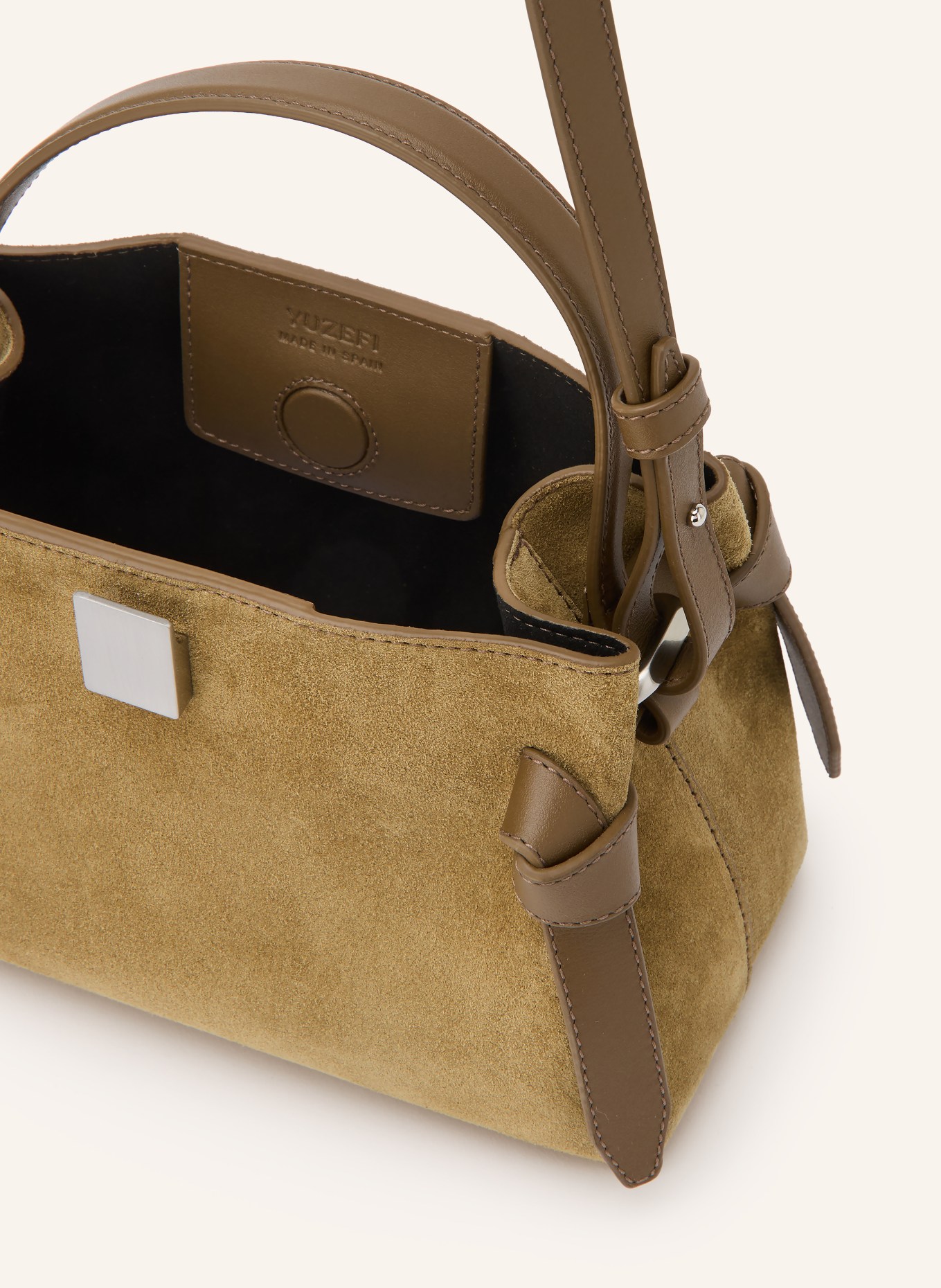YUZEFI GYOZA MINI Shoulder Bag: OLIVE / KHAKI