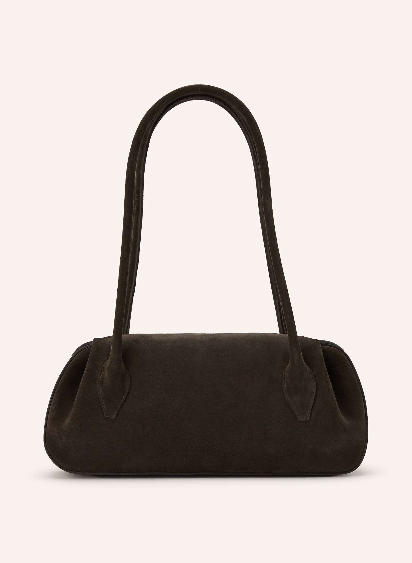 YUZEFI Schultertasche OYSTER: DUNKELBRAUN