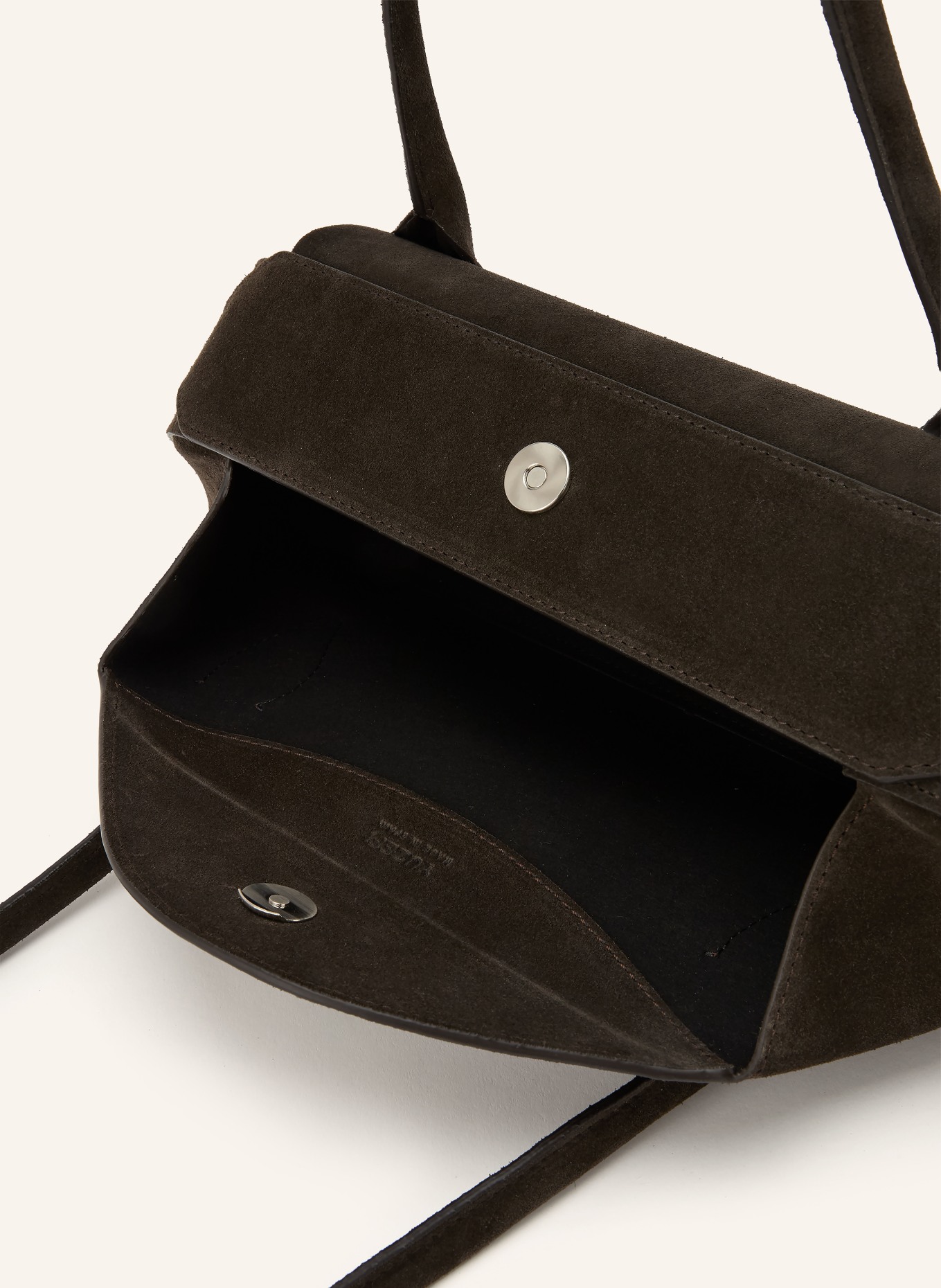 YUZEFI Schultertasche OYSTER: DUNKELBRAUN