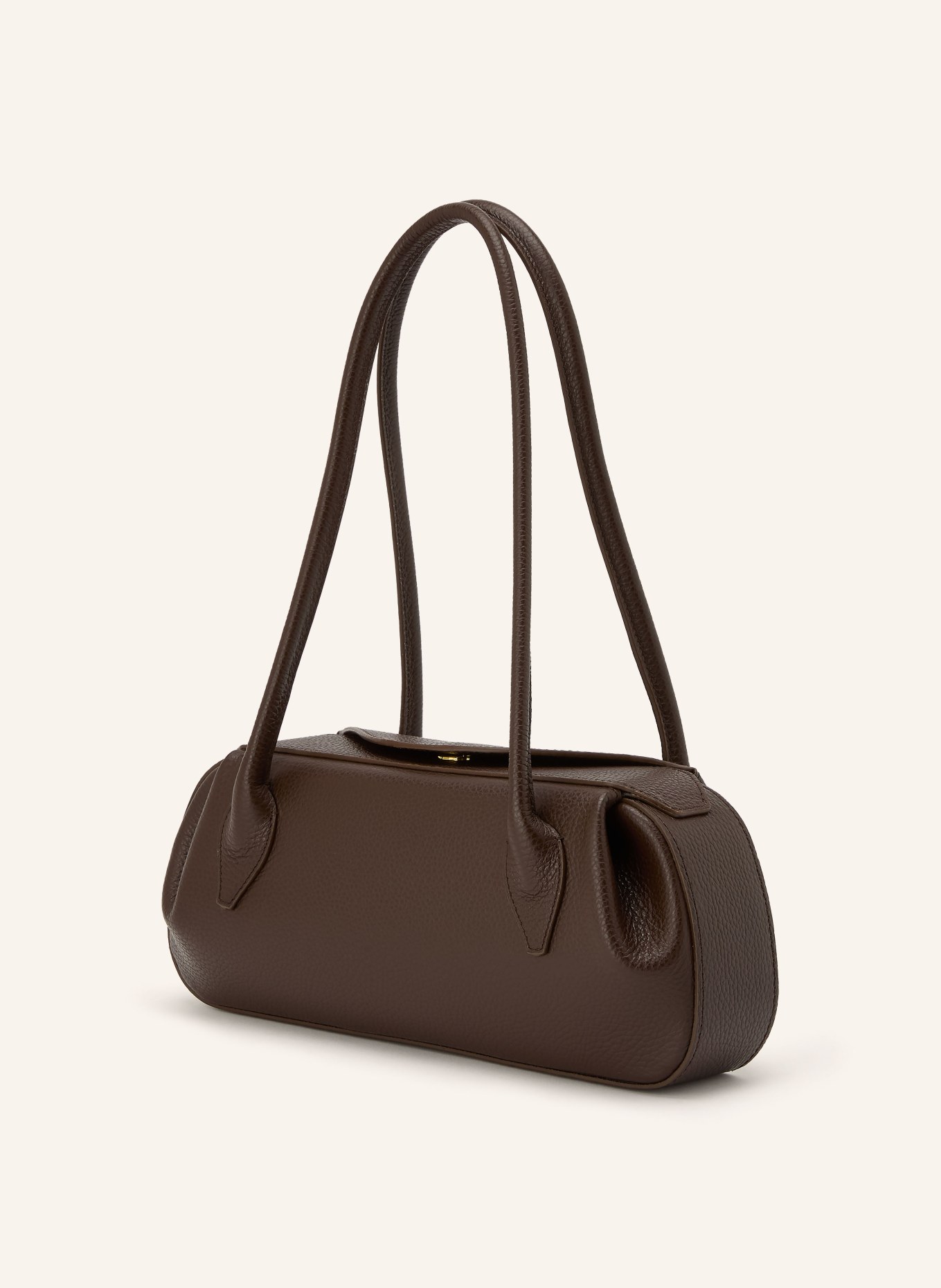 YUZEFI Schultertasche OYSTER: DUNKELBRAUN