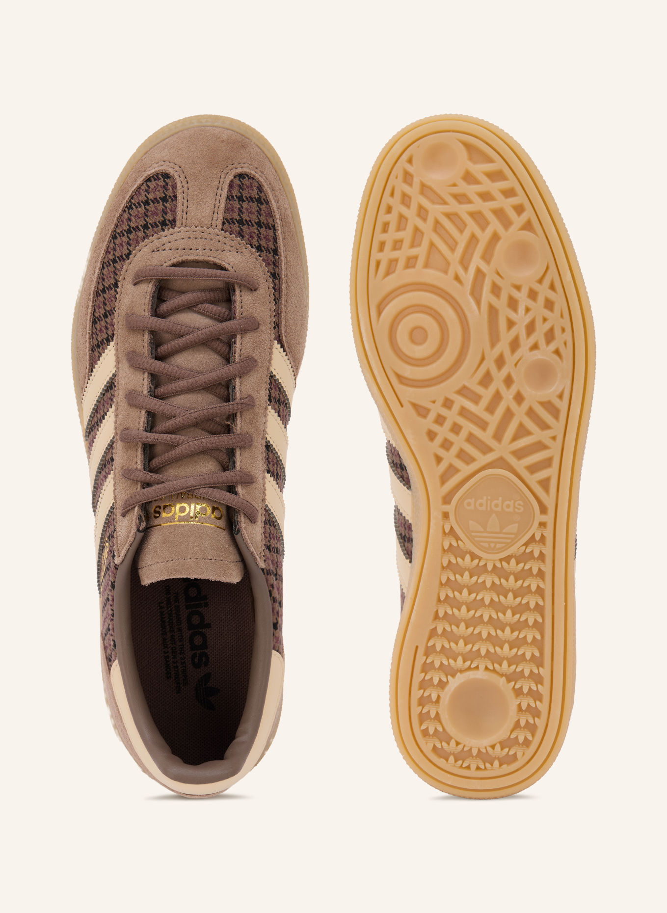 adidas Originals Sneaker HANDBALL SPEZIAL: TAUPE / ECRU / SCHWARZ