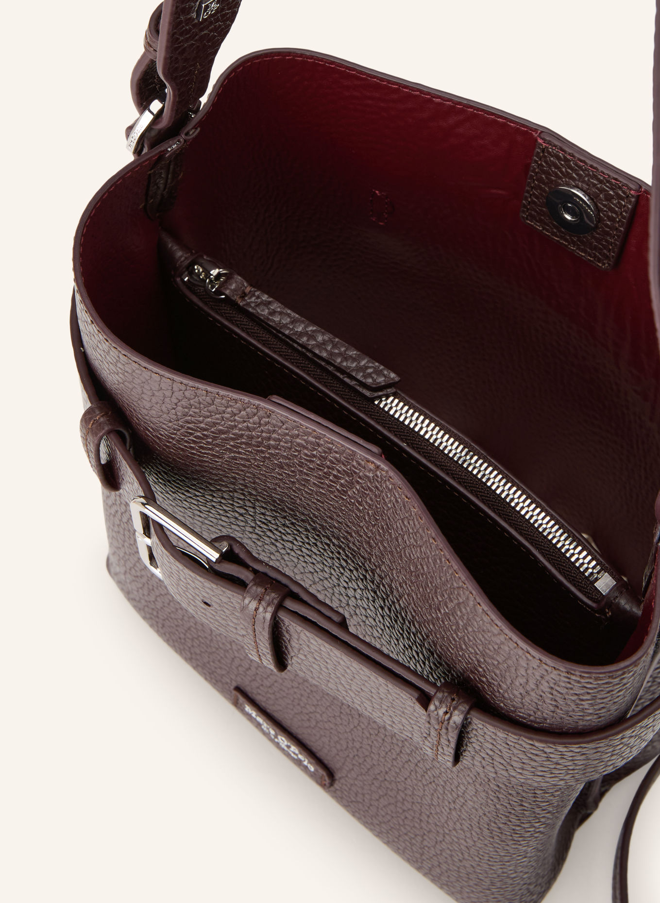 Marc O'Polo Bucket bag: DARK RED