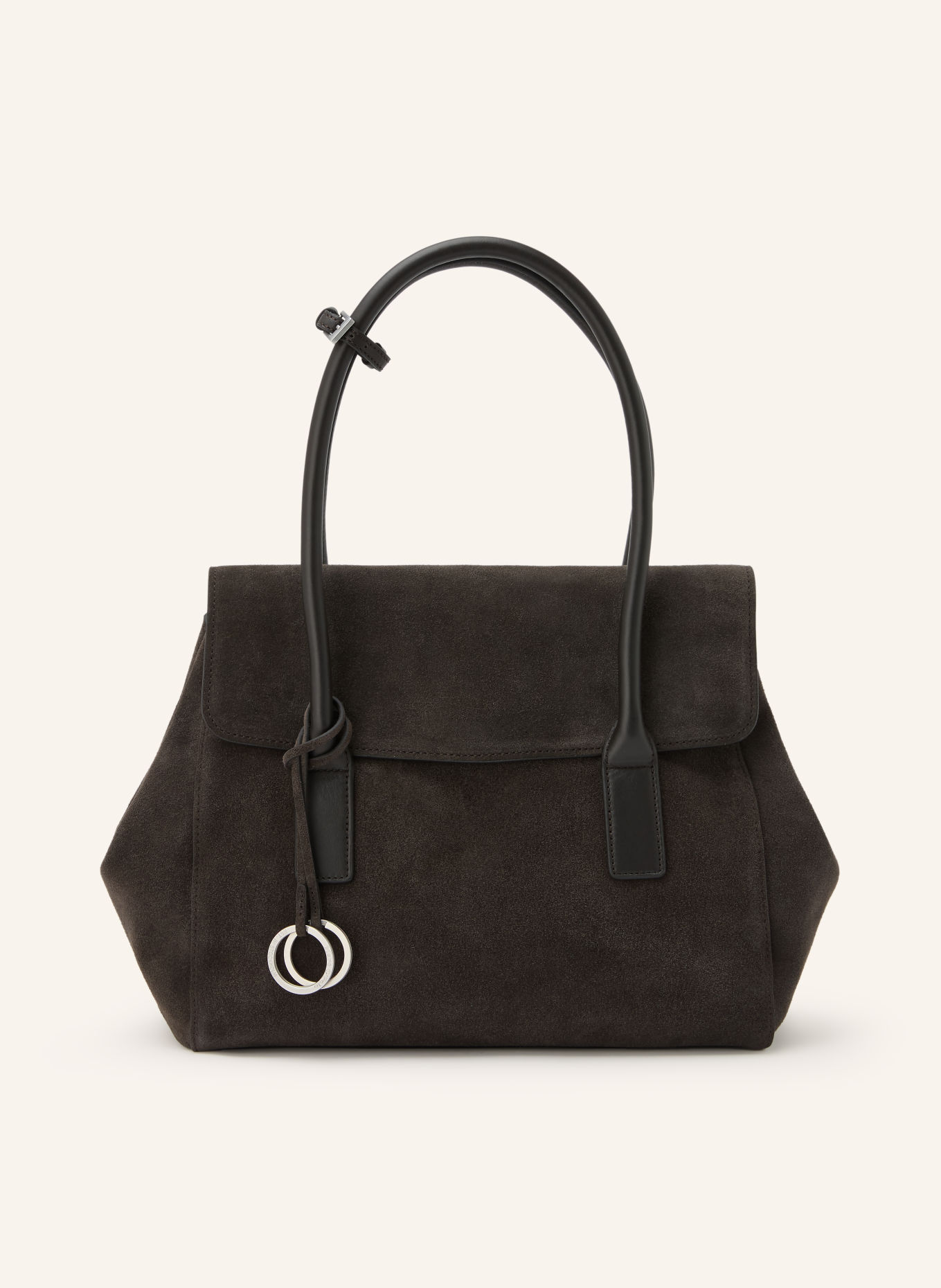 Marc O'Polo Shopper: DUNKELBRAUN / SILBER