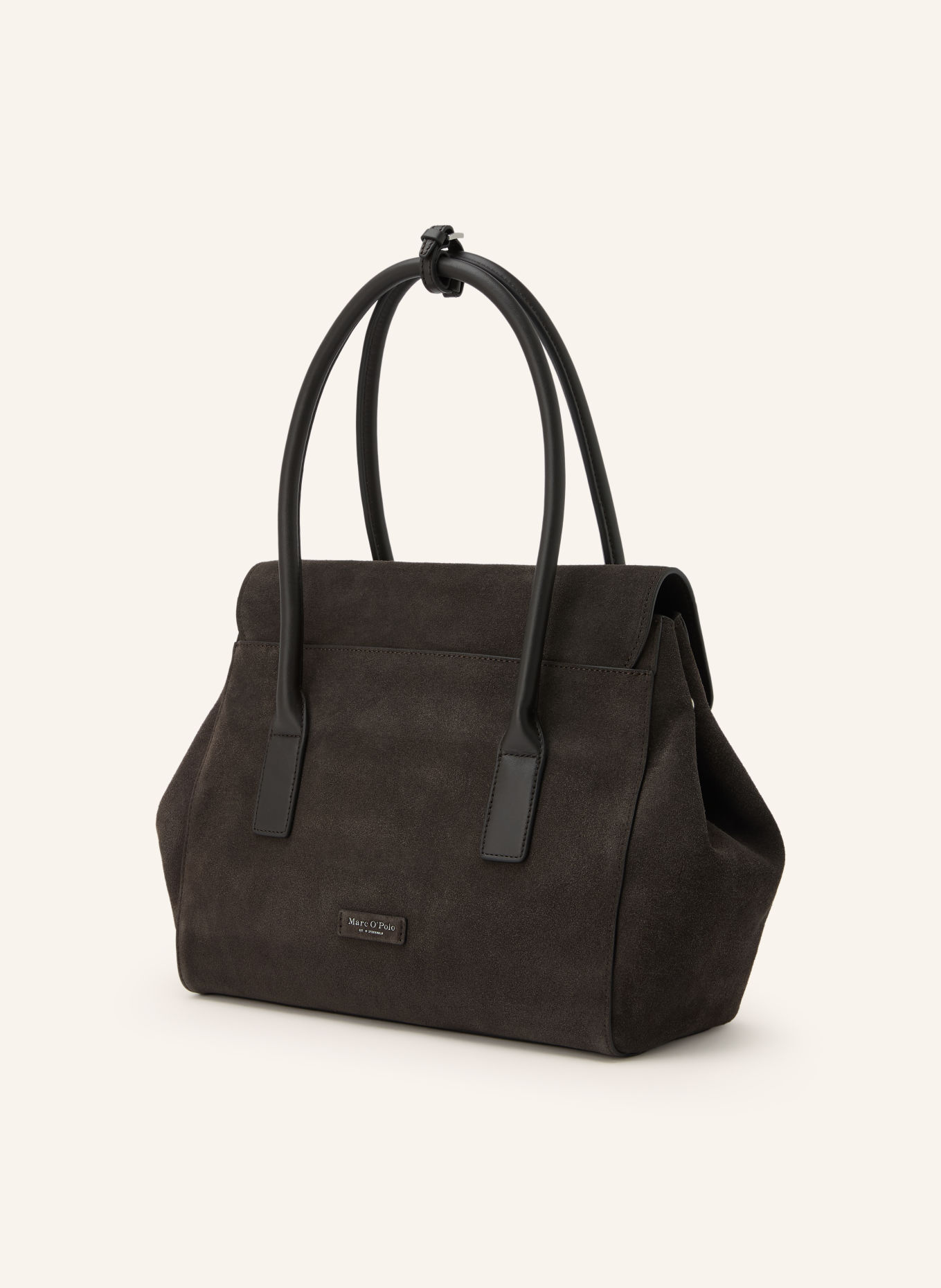 Marc O'Polo Shopper: DUNKELBRAUN / SILBER