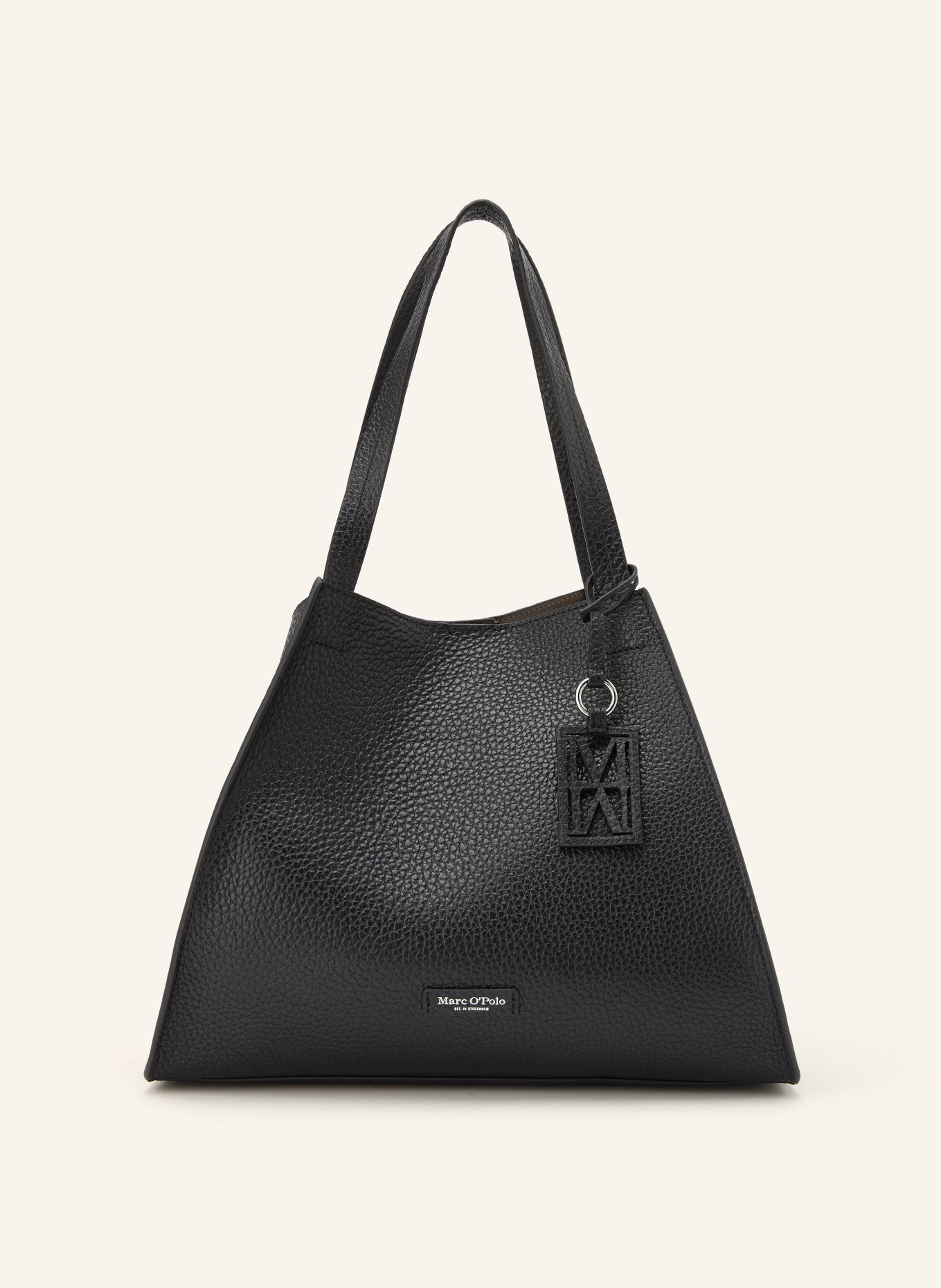 Marc O'Polo Shopper mit Pouch: SCHWARZ