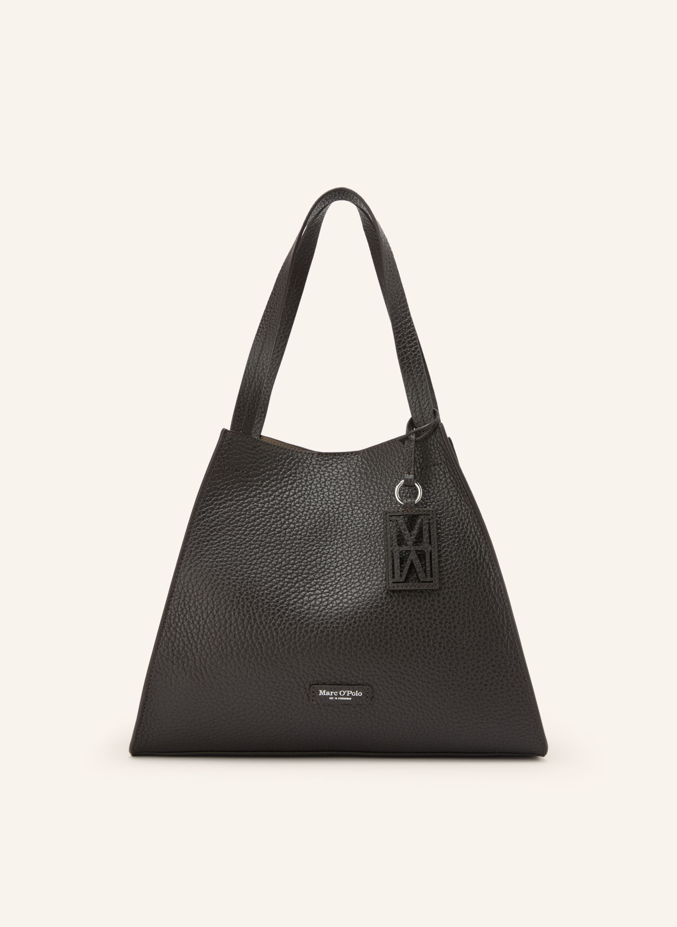 Marc O'Polo Shoppers with Pouch: DARK BROWN