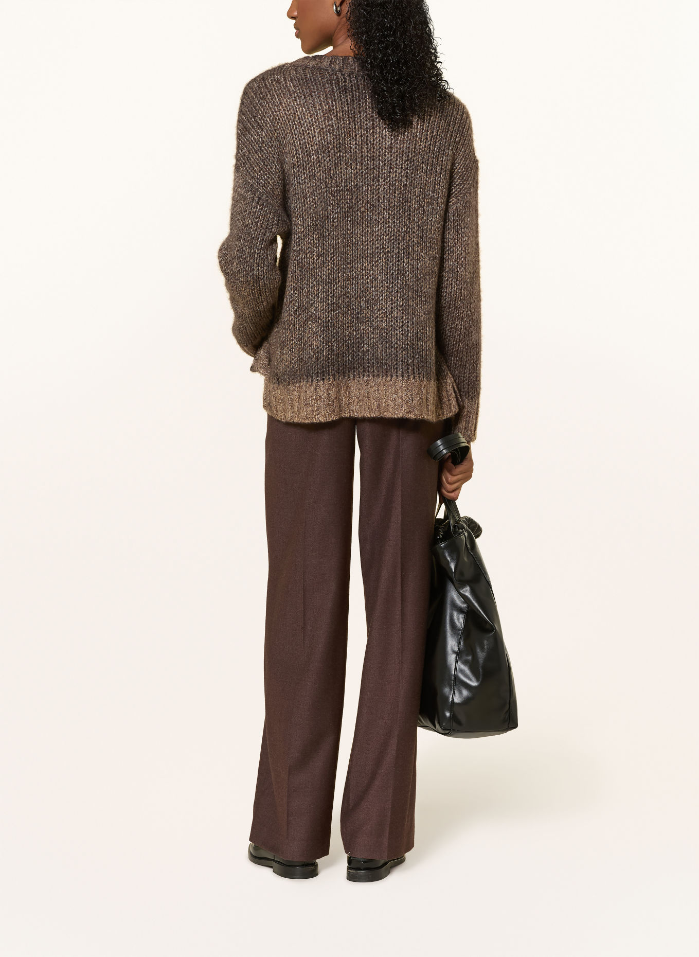 REPEAT Cashmere sweater: TAUPE