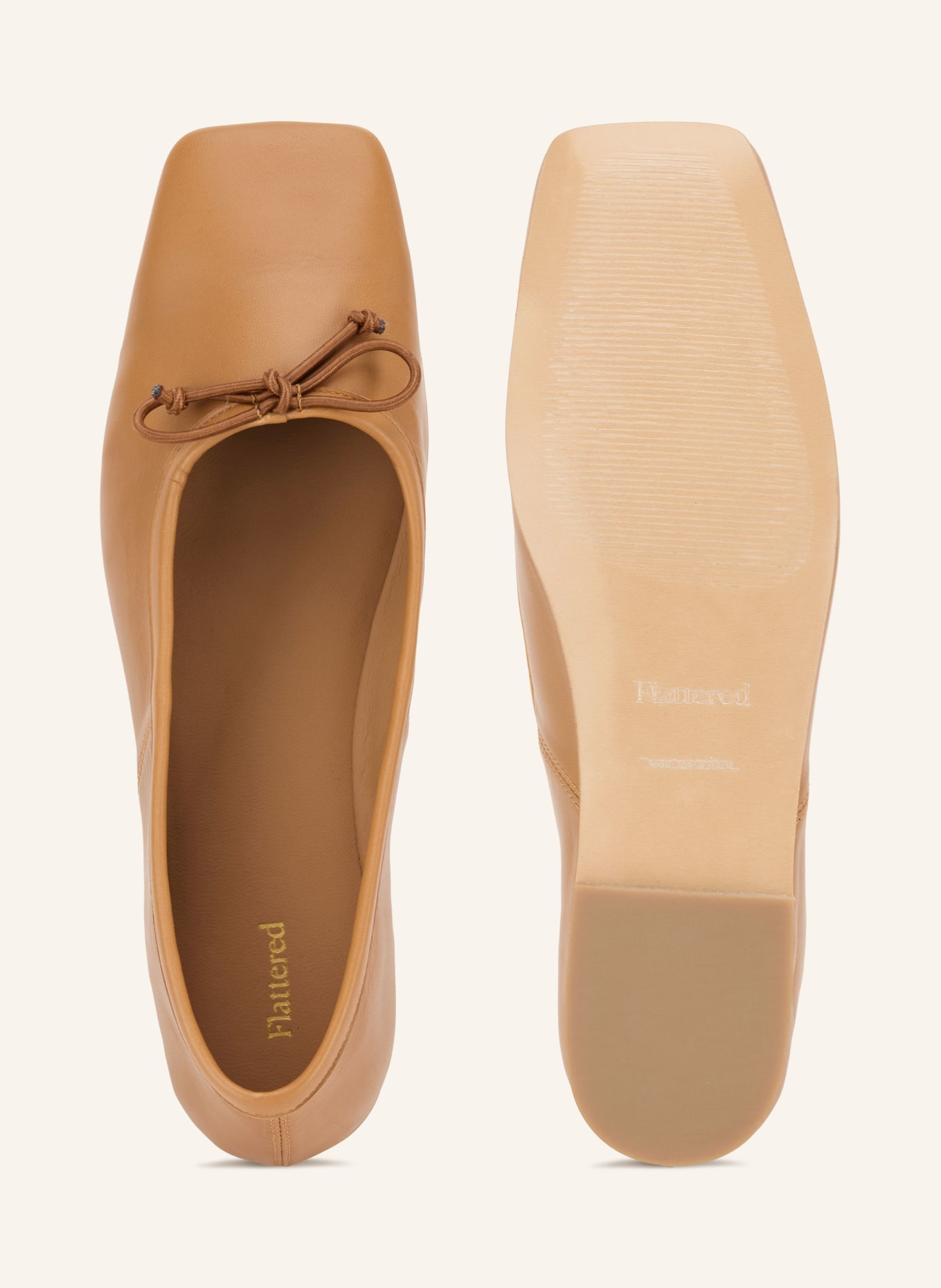 Flattered Ballerina's KIM: COGNAC