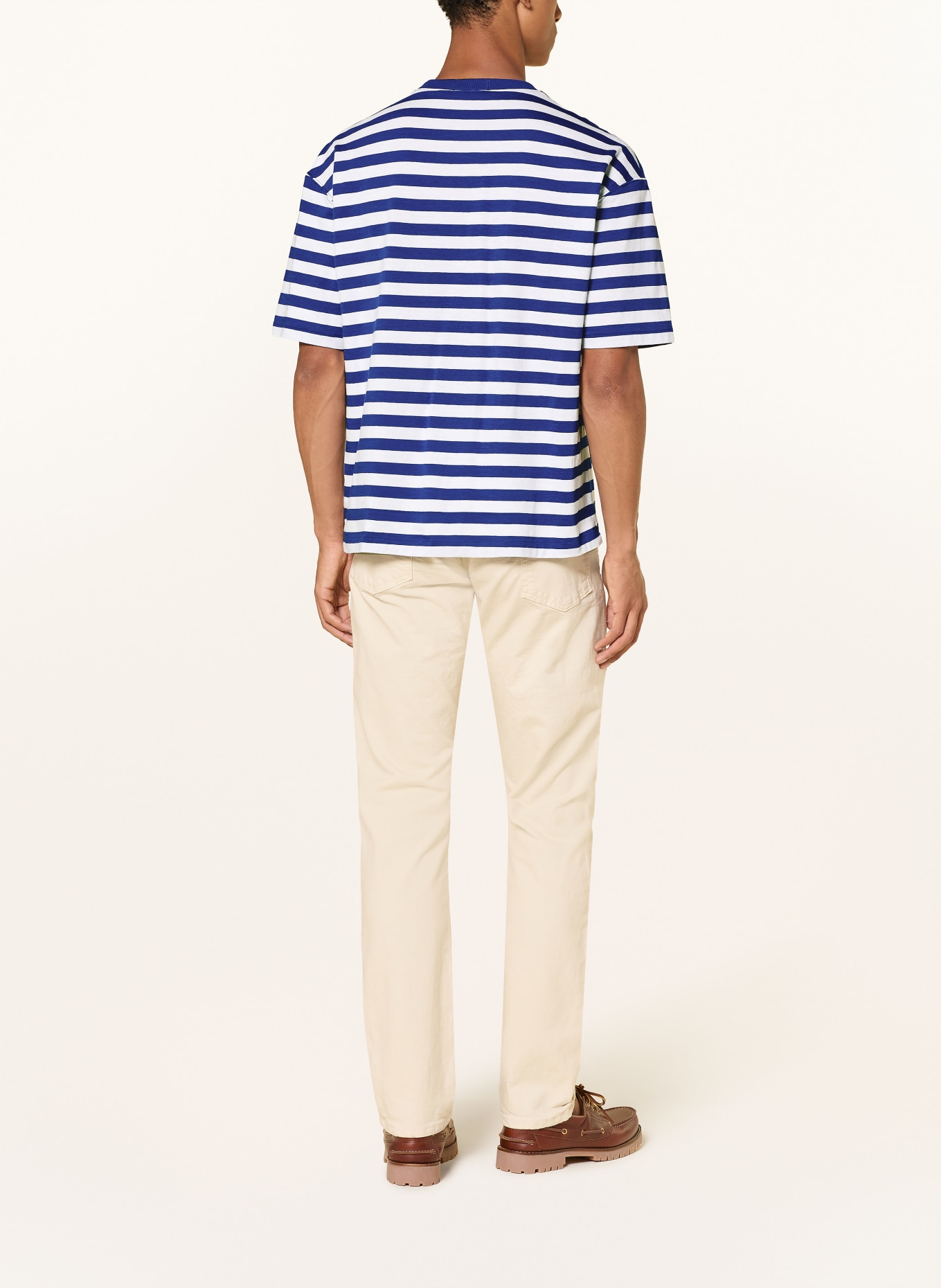 POLO RALPH LAUREN T-shirt: WHITE / BLUE