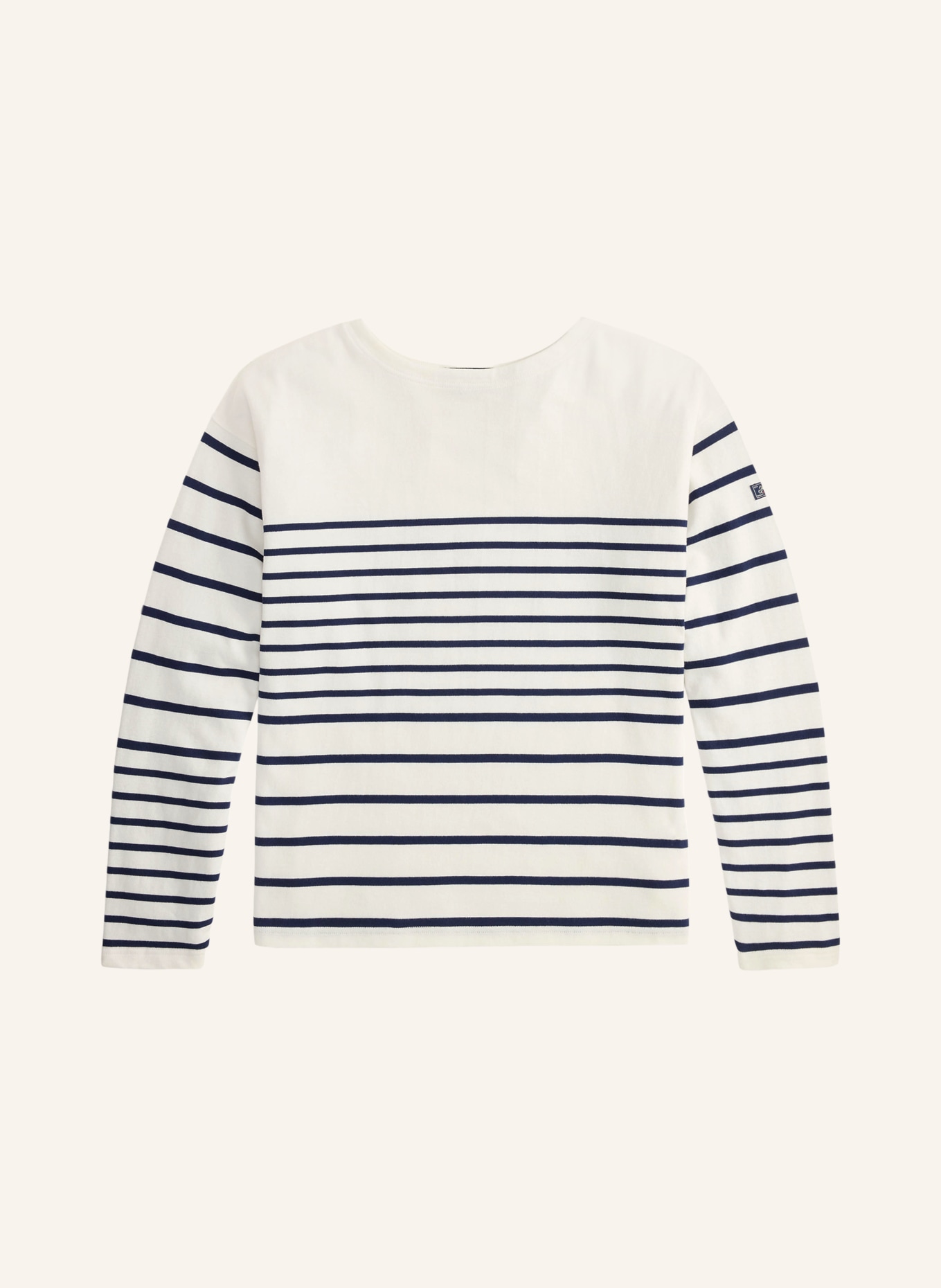 POLO RALPH LAUREN Pullover: WEISS / BLAU
