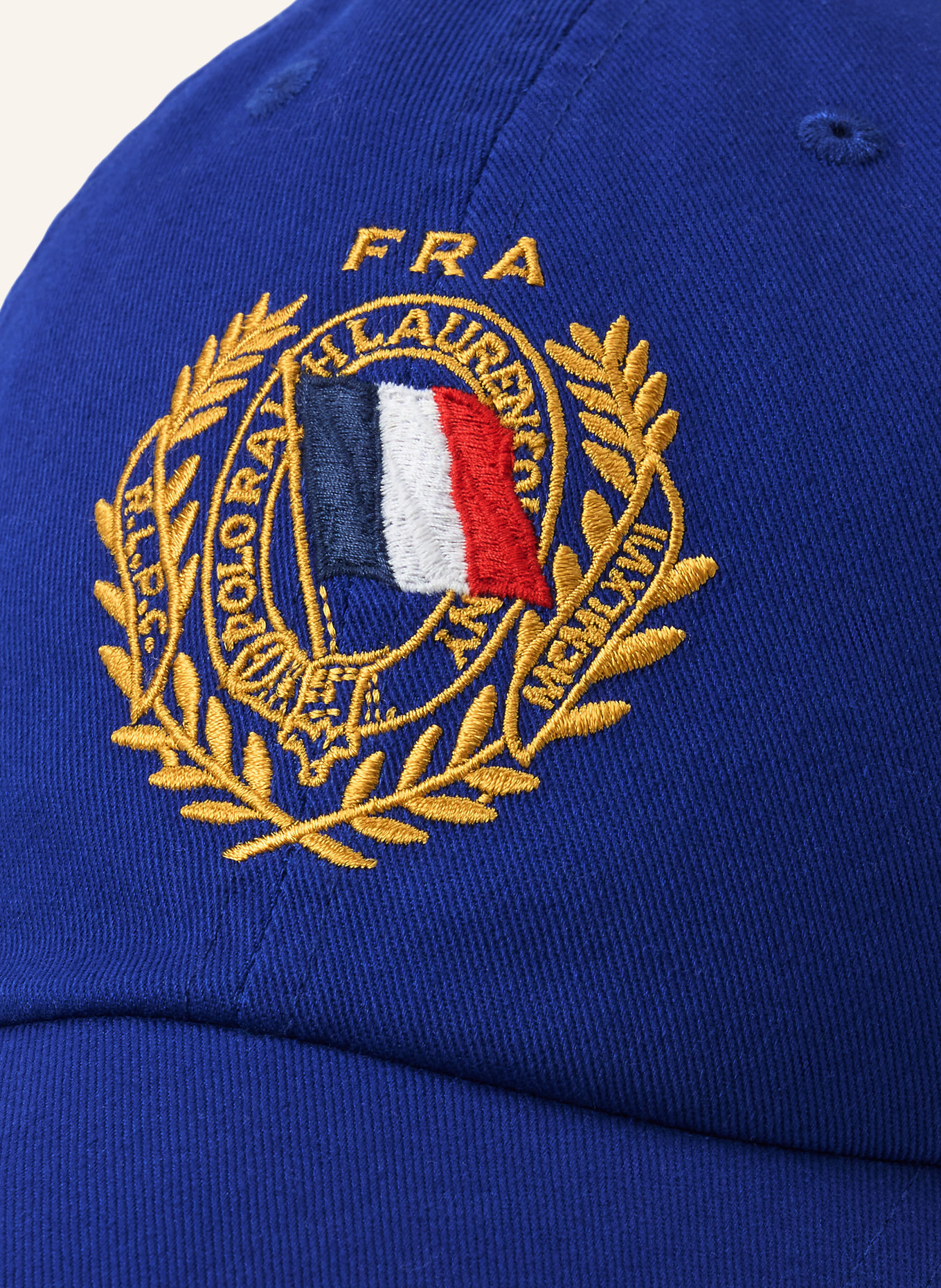 POLO RALPH LAUREN Cap: BLUE / RED / WHITE